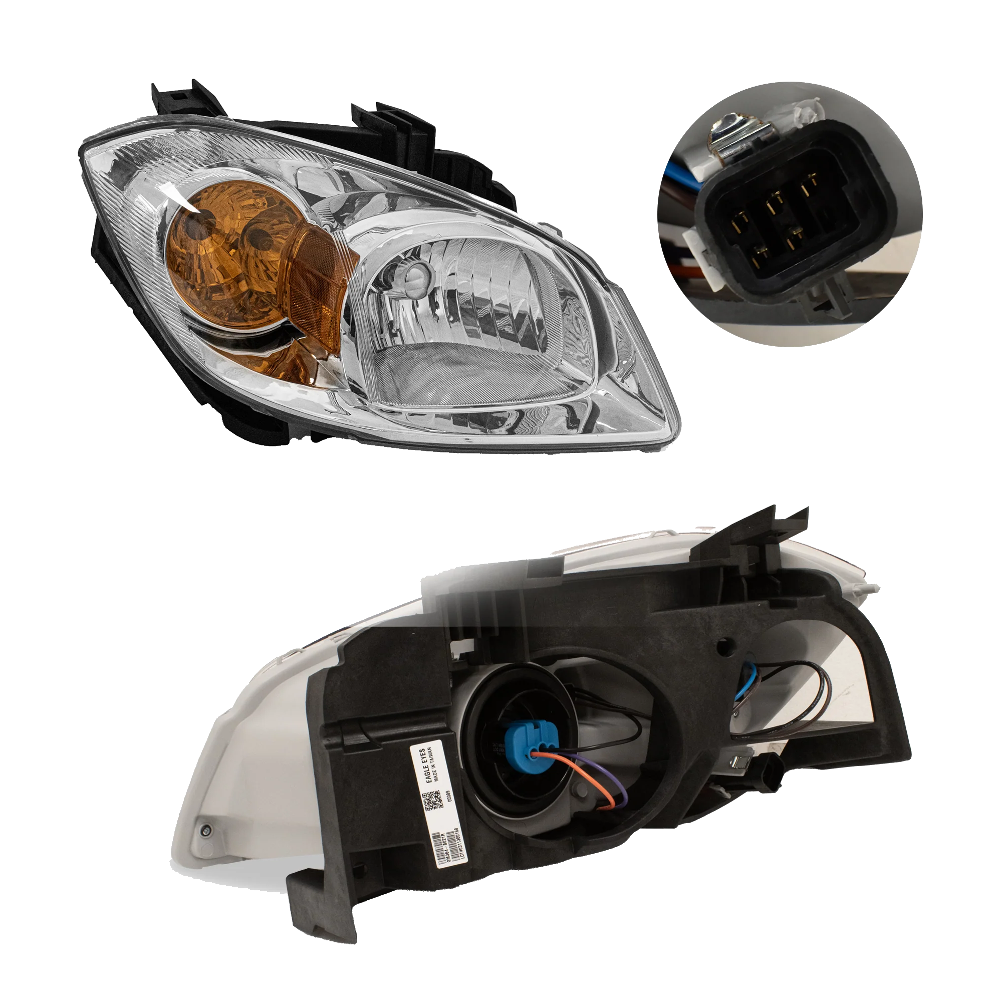 Faro Derecho Pontiac Pontiac G5 2005–2009 Con foco