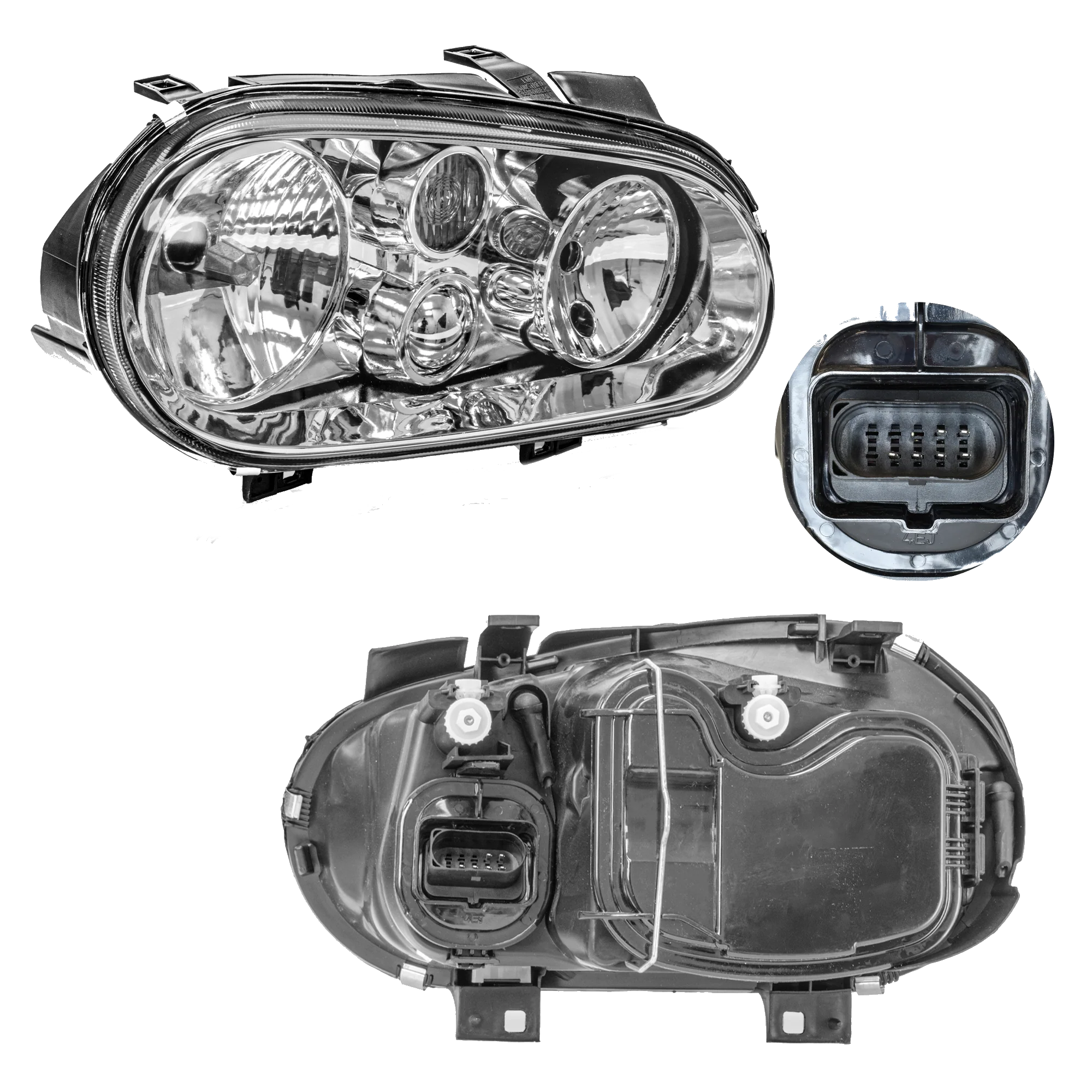 Faro Derecho Volkswagen Golf 2000–2004