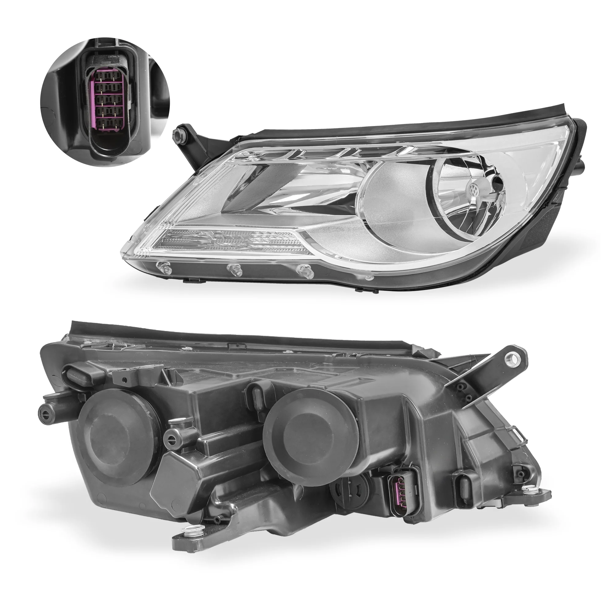 Faro Izquierdo Volkswagen Tiguan 2009–2012