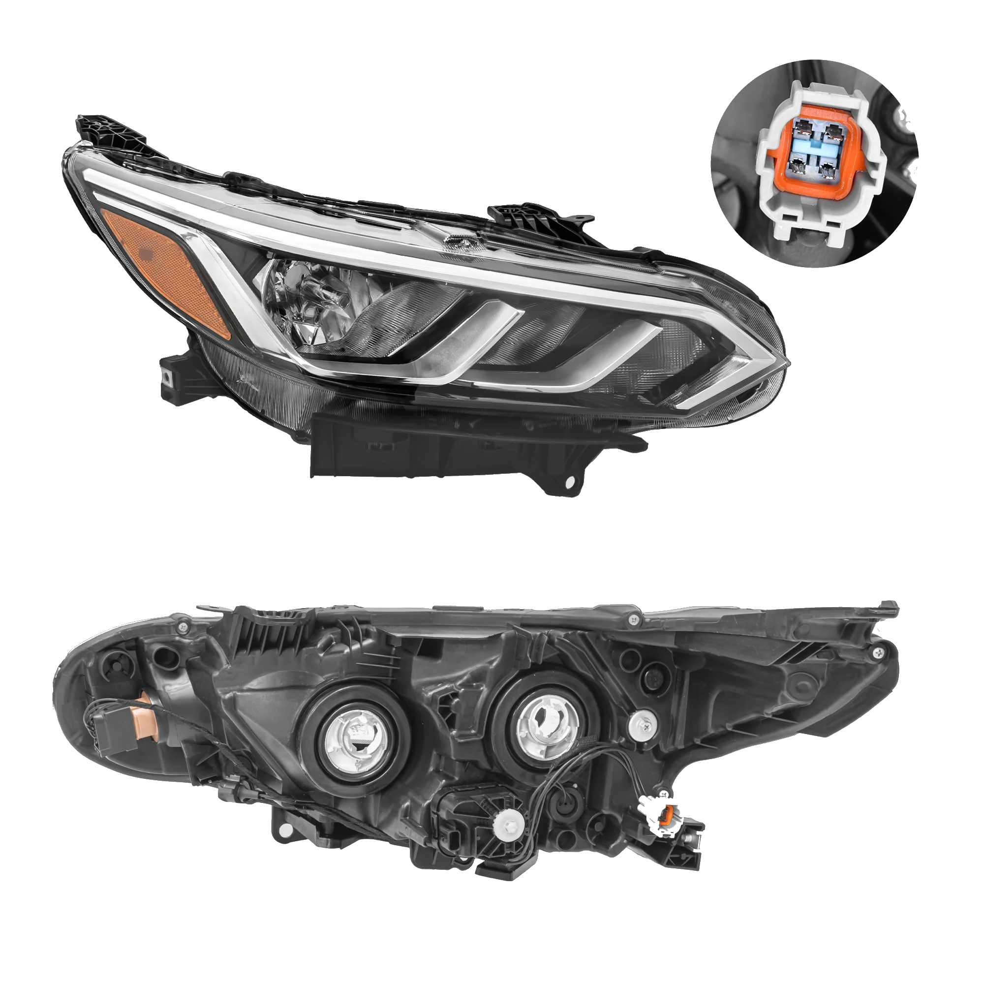 Faro Derecho Full LED Nissan Sentra 2020–2025
