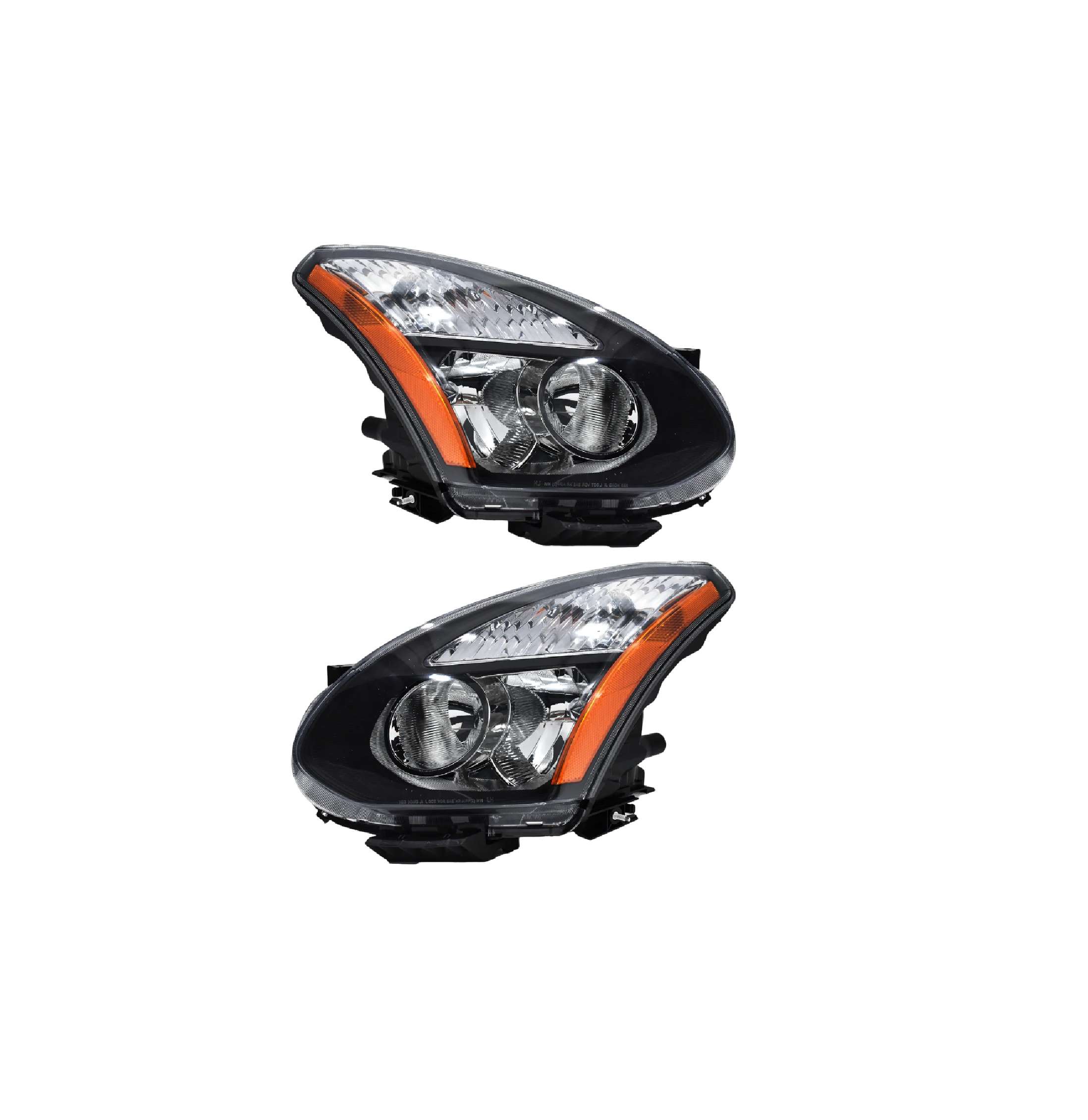 Par faros Nissan Rogue 2008–2014 Negros