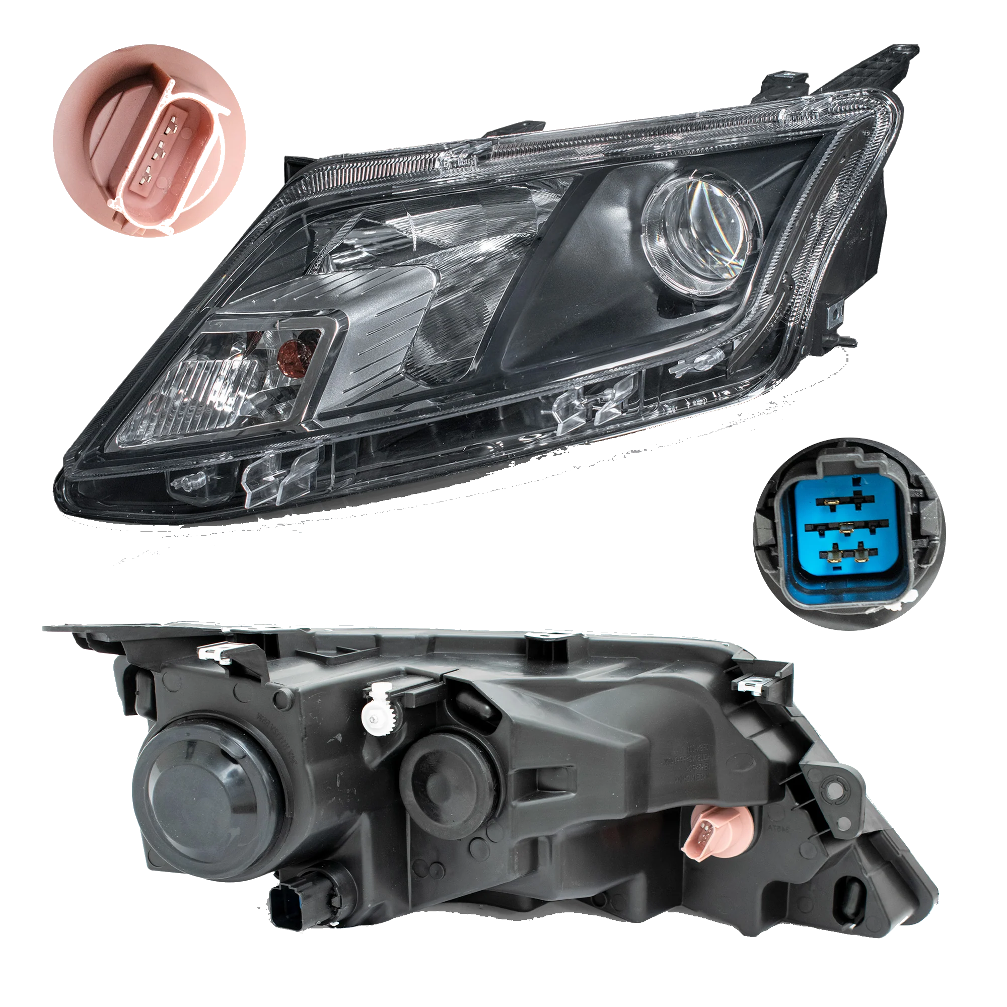 Faro Izquierdo Ford Fusion 2010–2012 Con focos