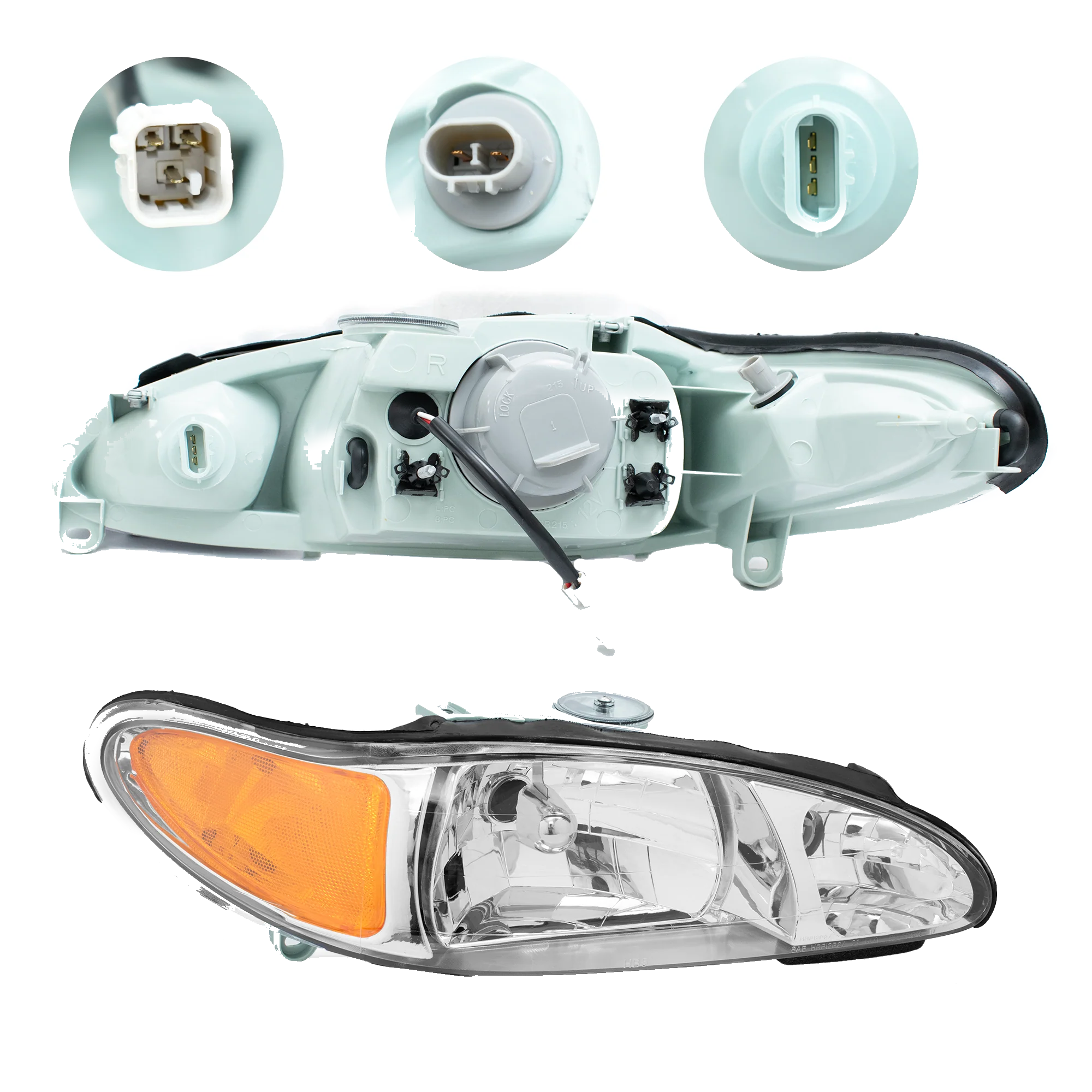 Faro Derecho Ford Escort 1997–2002 4Puertas