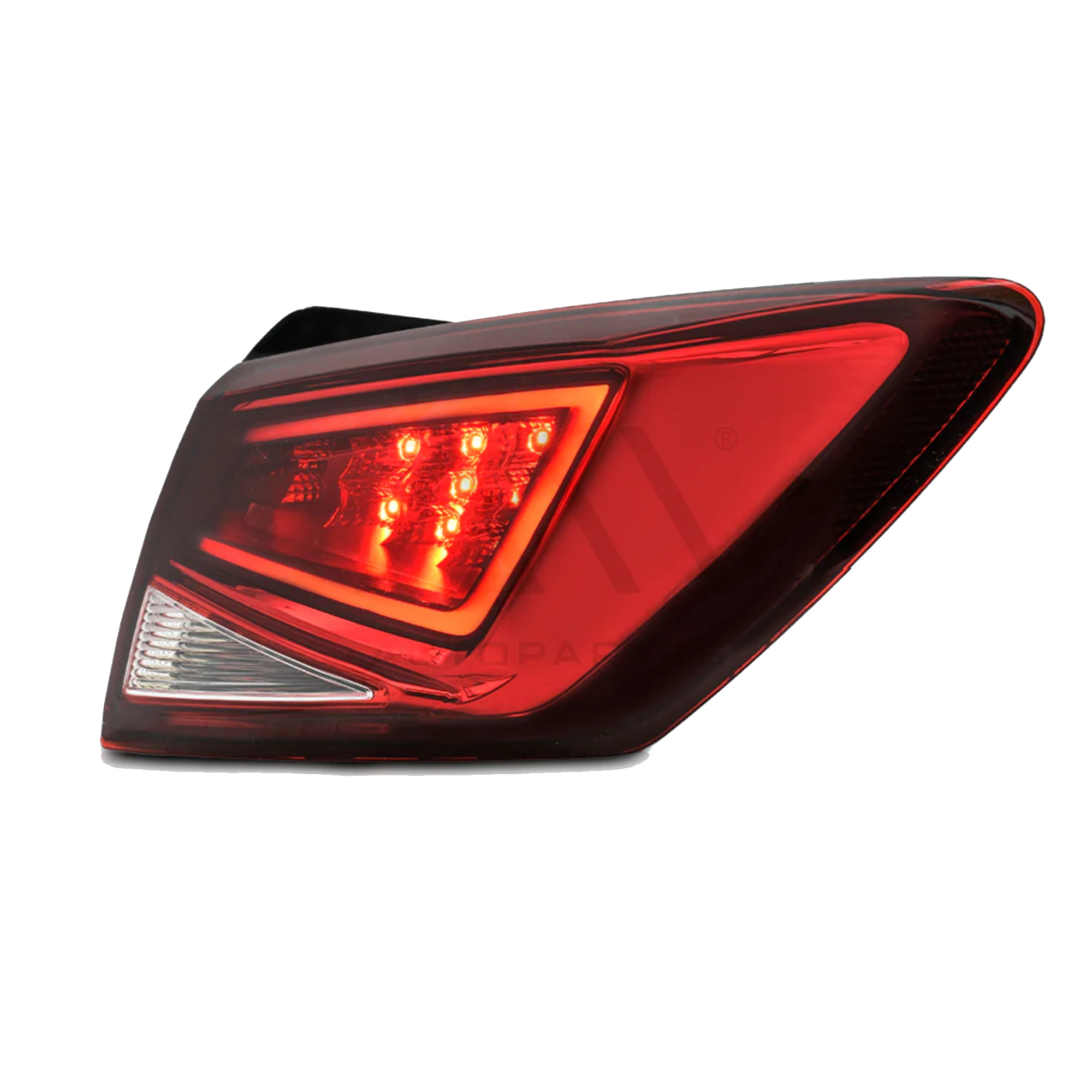 Calavera Exterior Seat Leon 2014-2016 LED Derecho