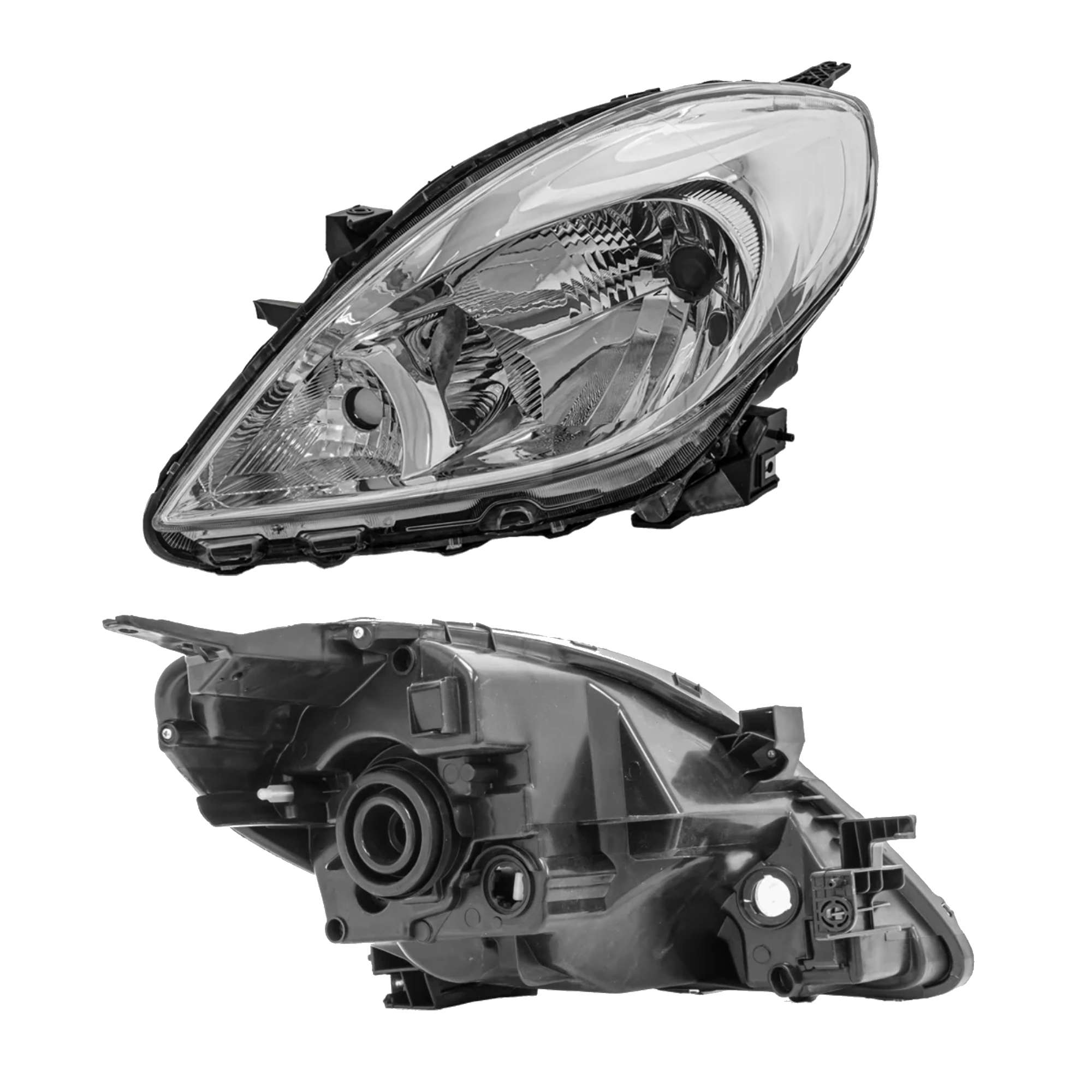 Faro Izquierdo Nissan Versa 2012–2014 manual