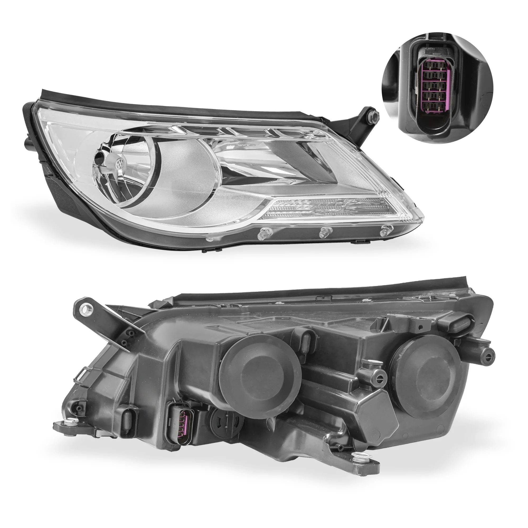 Faro Derecho Volkswagen Tiguan 2009–2012