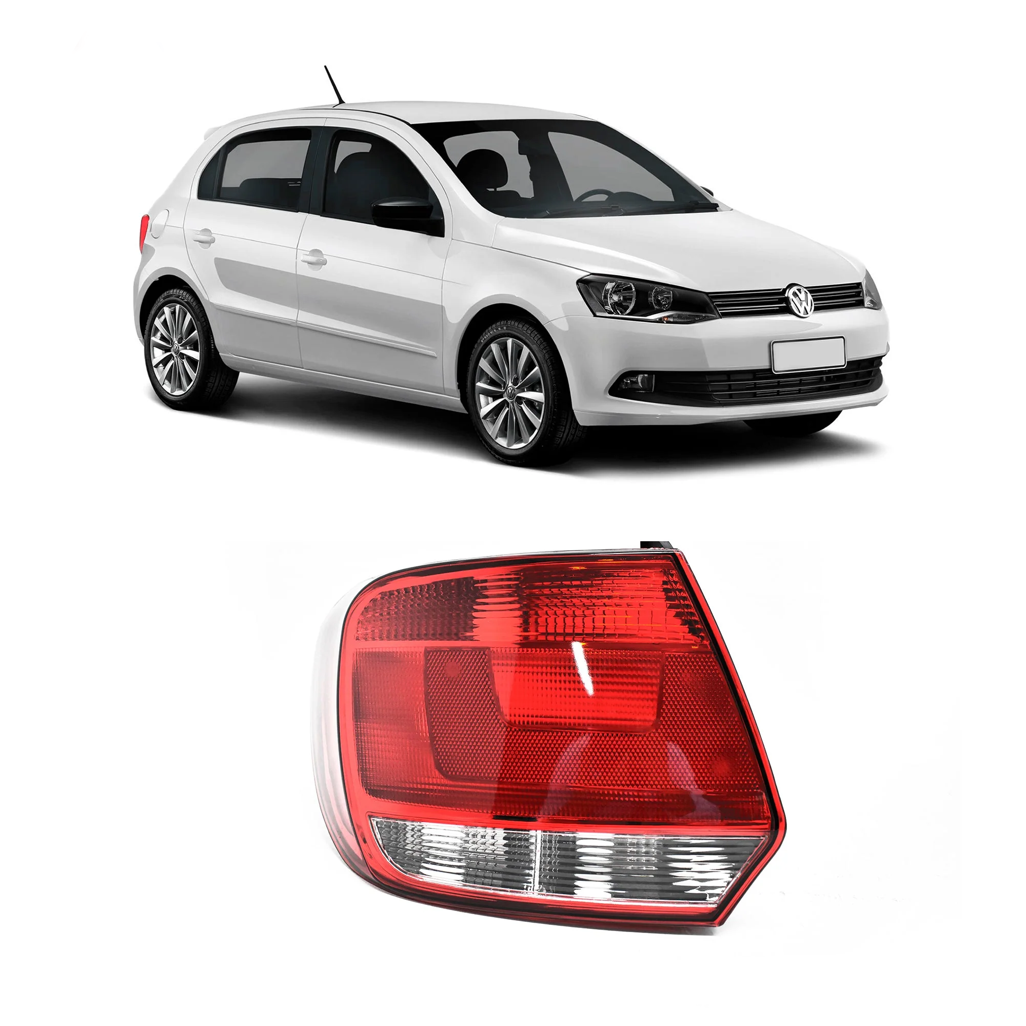 Calavera Volkswagen Gol H-Back 2013-2016 Sin Arnés Izquierdo