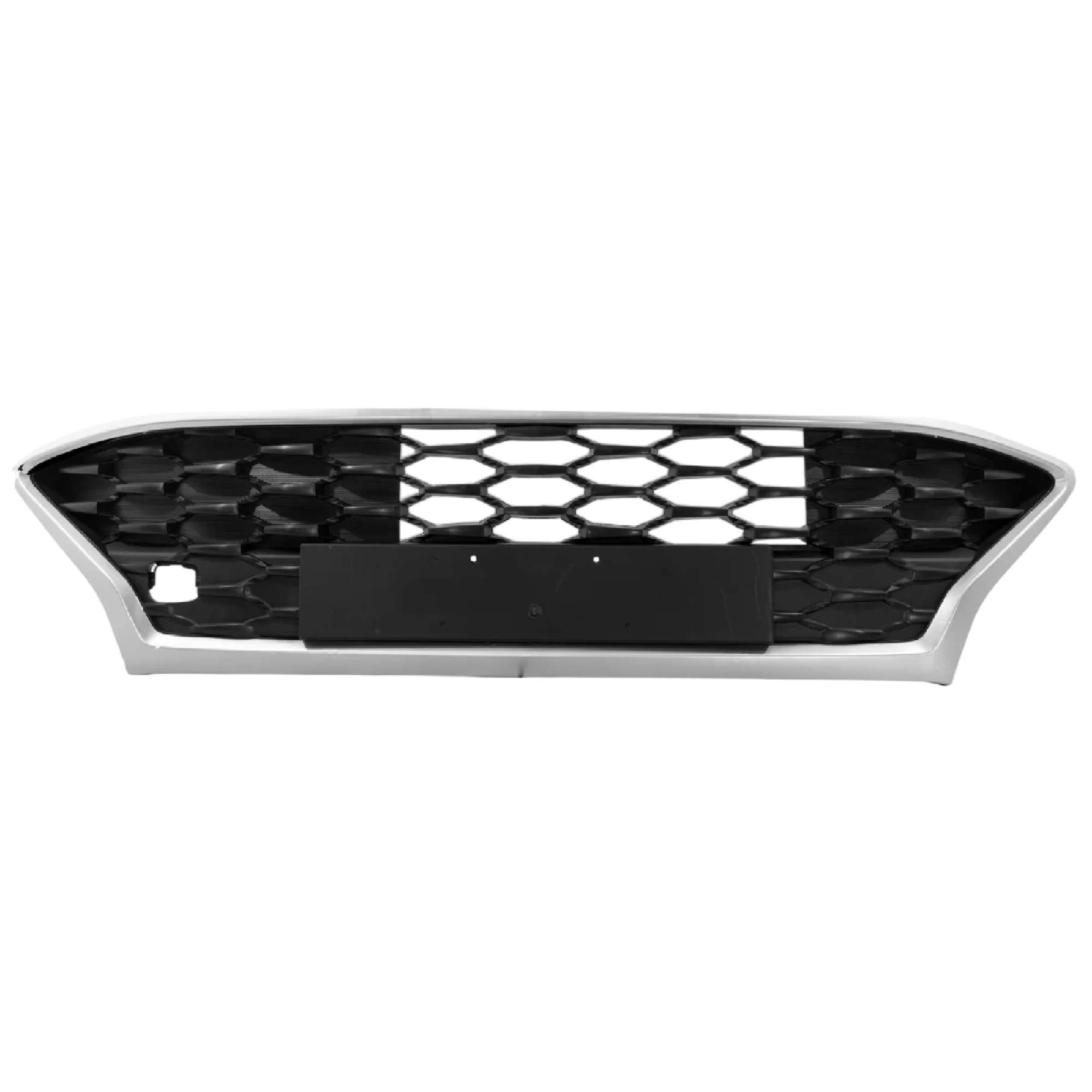 Parrilla Hyundai Grand I10 Sedan 2021-2023 Con Filo Plata Central