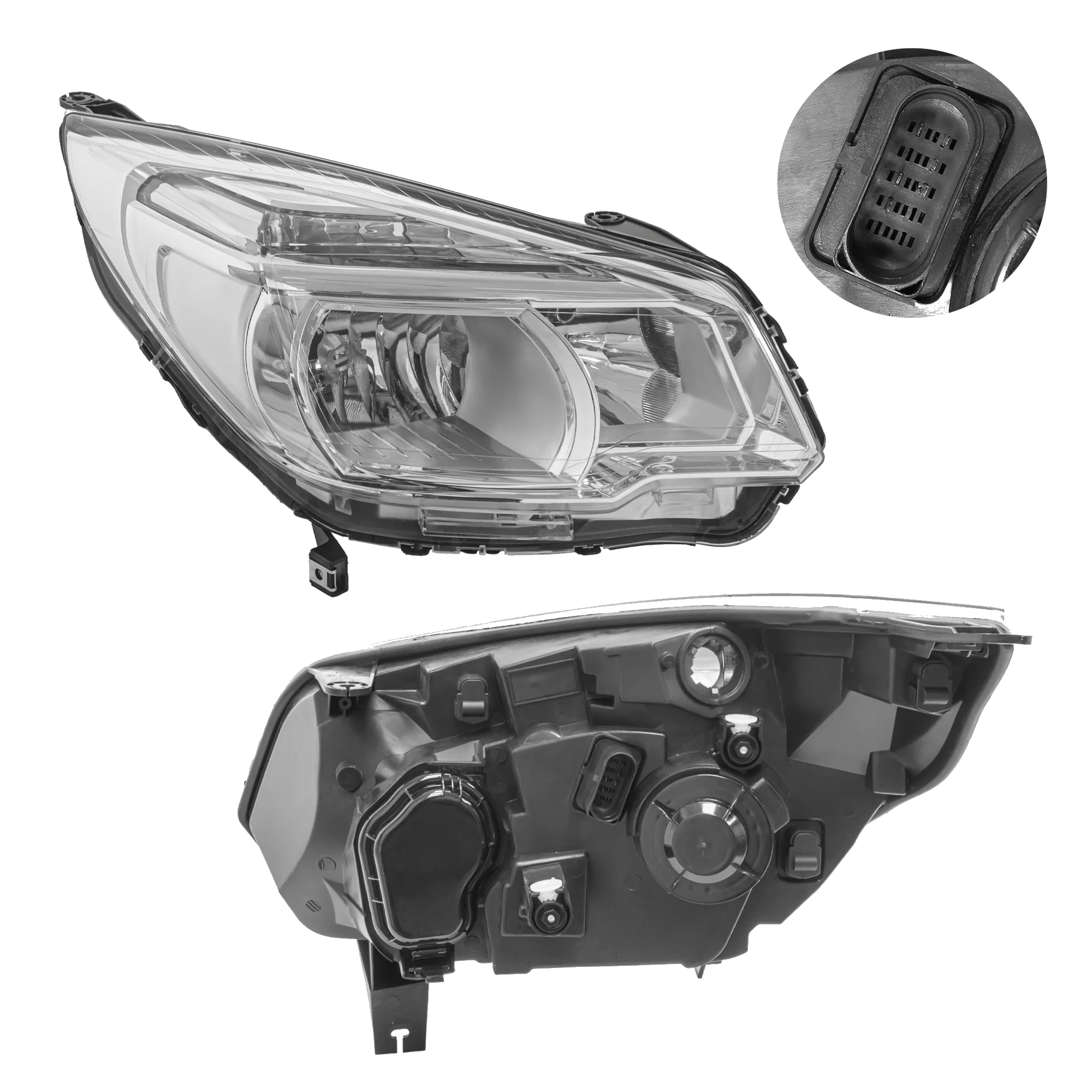Faro Derecho Chevrolet Colorado S-10 2013–2015 Sin lupa