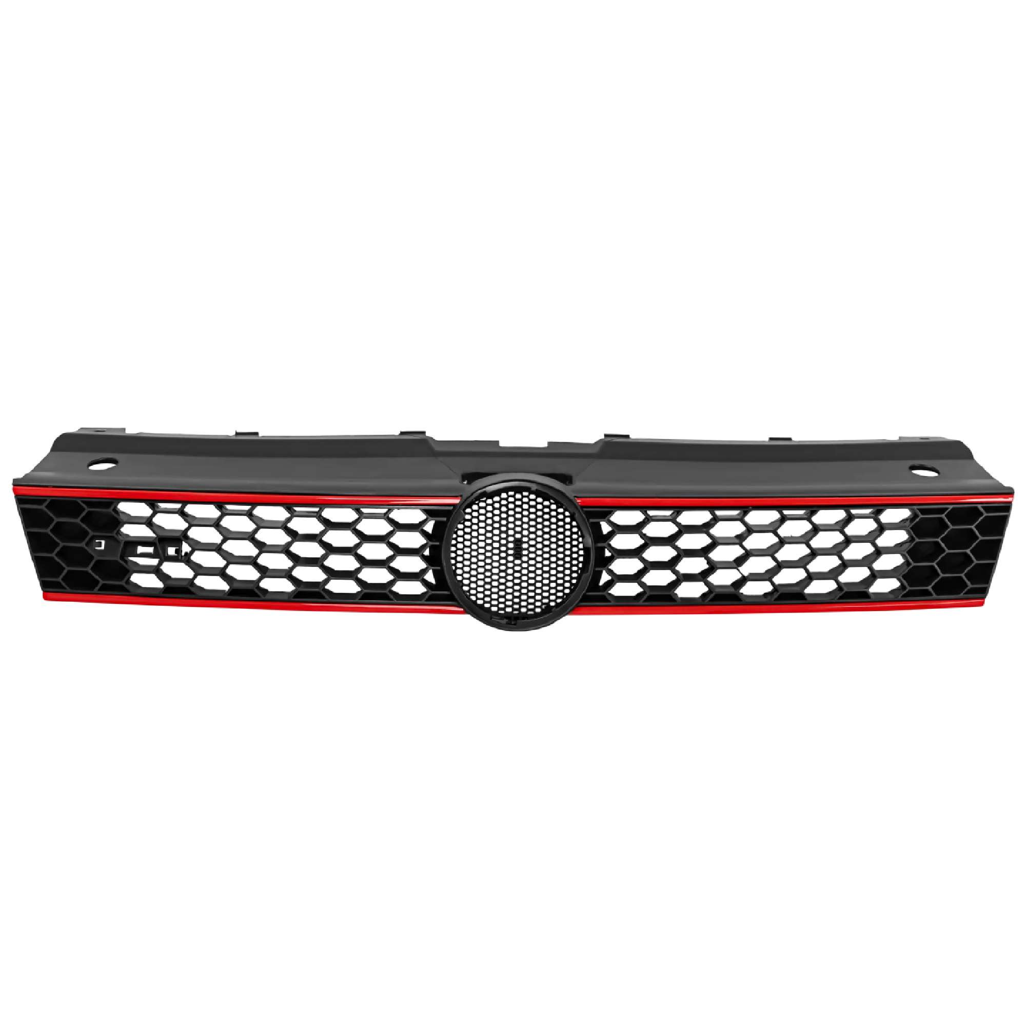 Parrilla Volkswagen Vento 2014-2015/Polo 2013-2022 Con Moldura Roja Estilo Gti