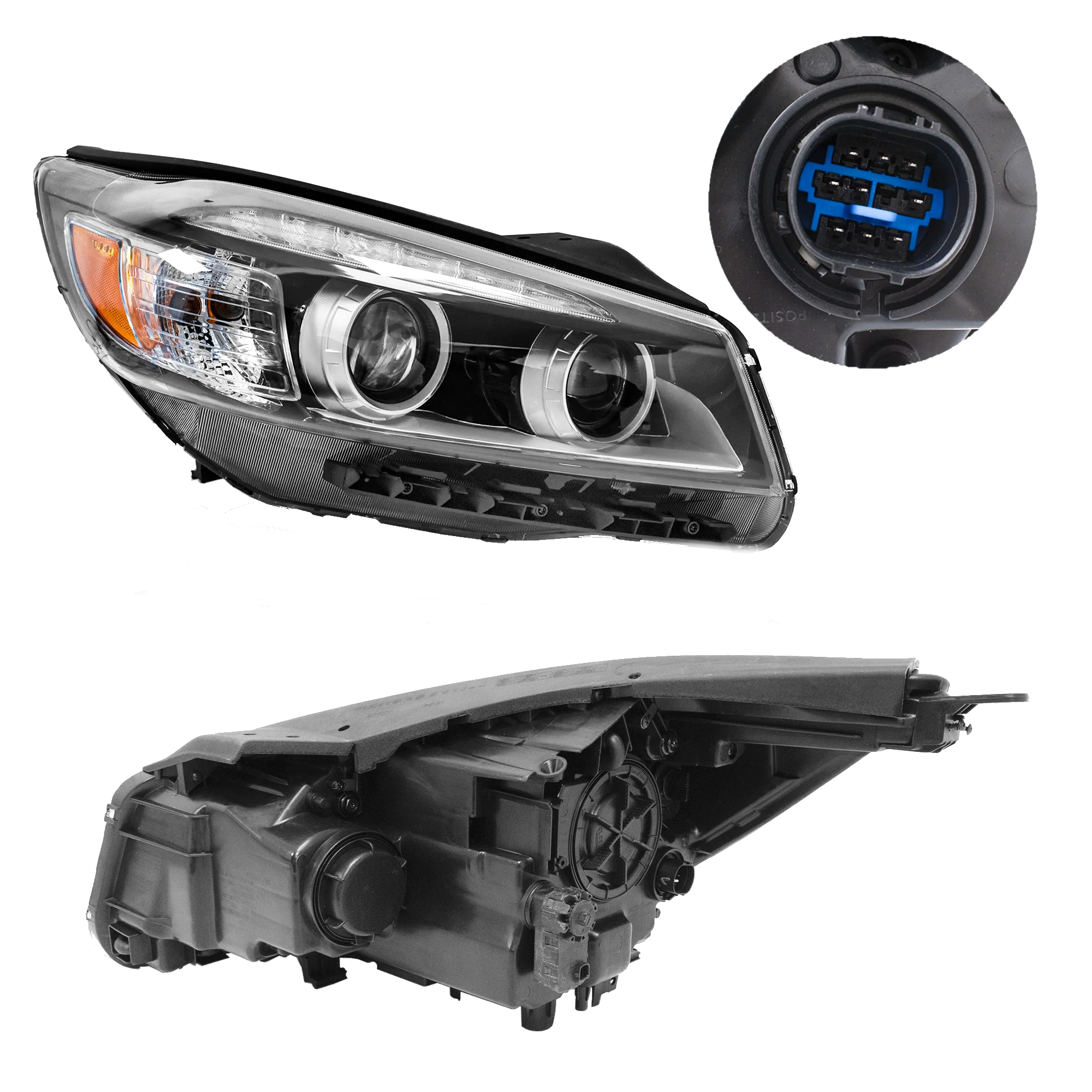 Faro Derecho Halogeno Kia Sorento 2016–2018 manual