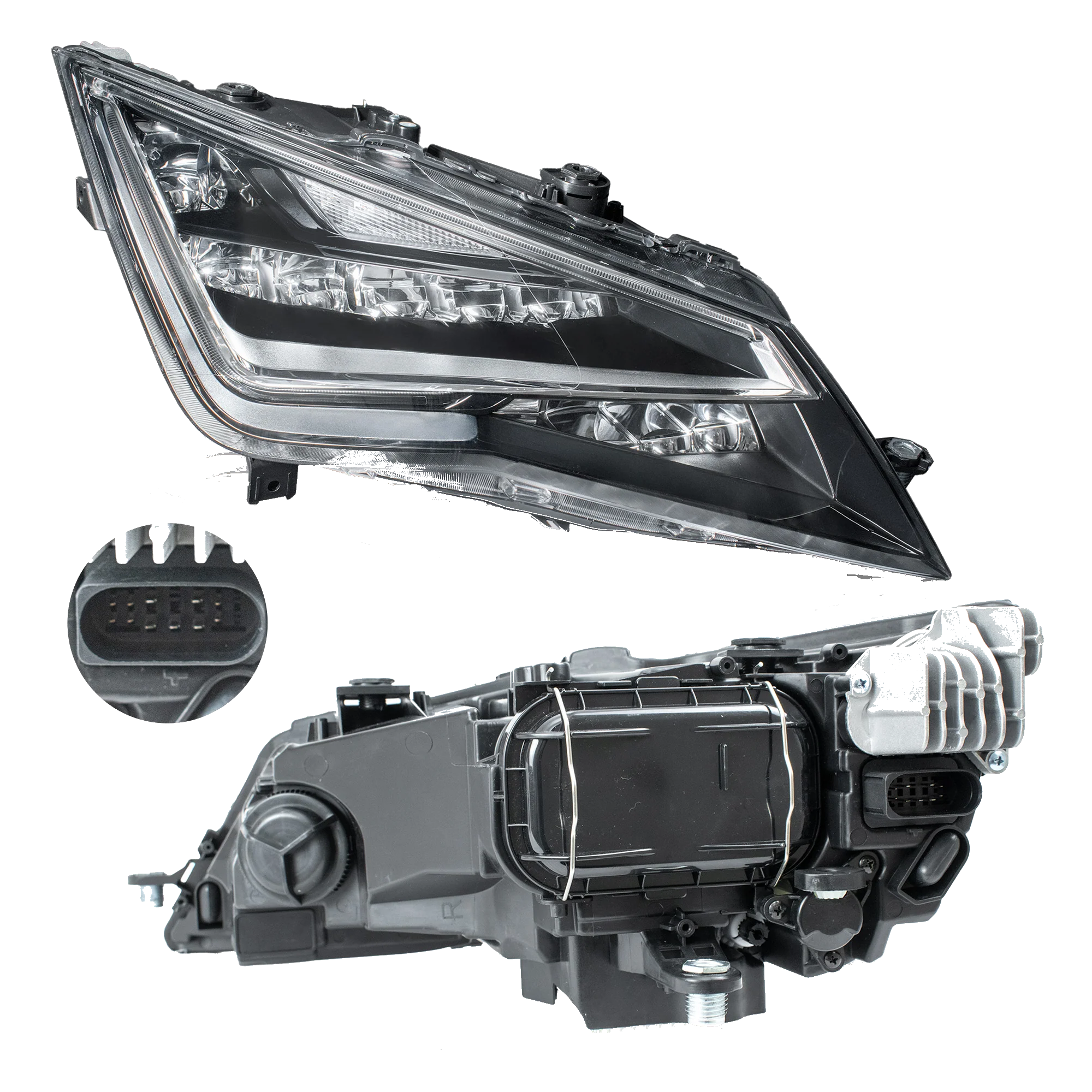 Faro Derecho Seat Leon FR, ST 2014–2016 Led Con balastras