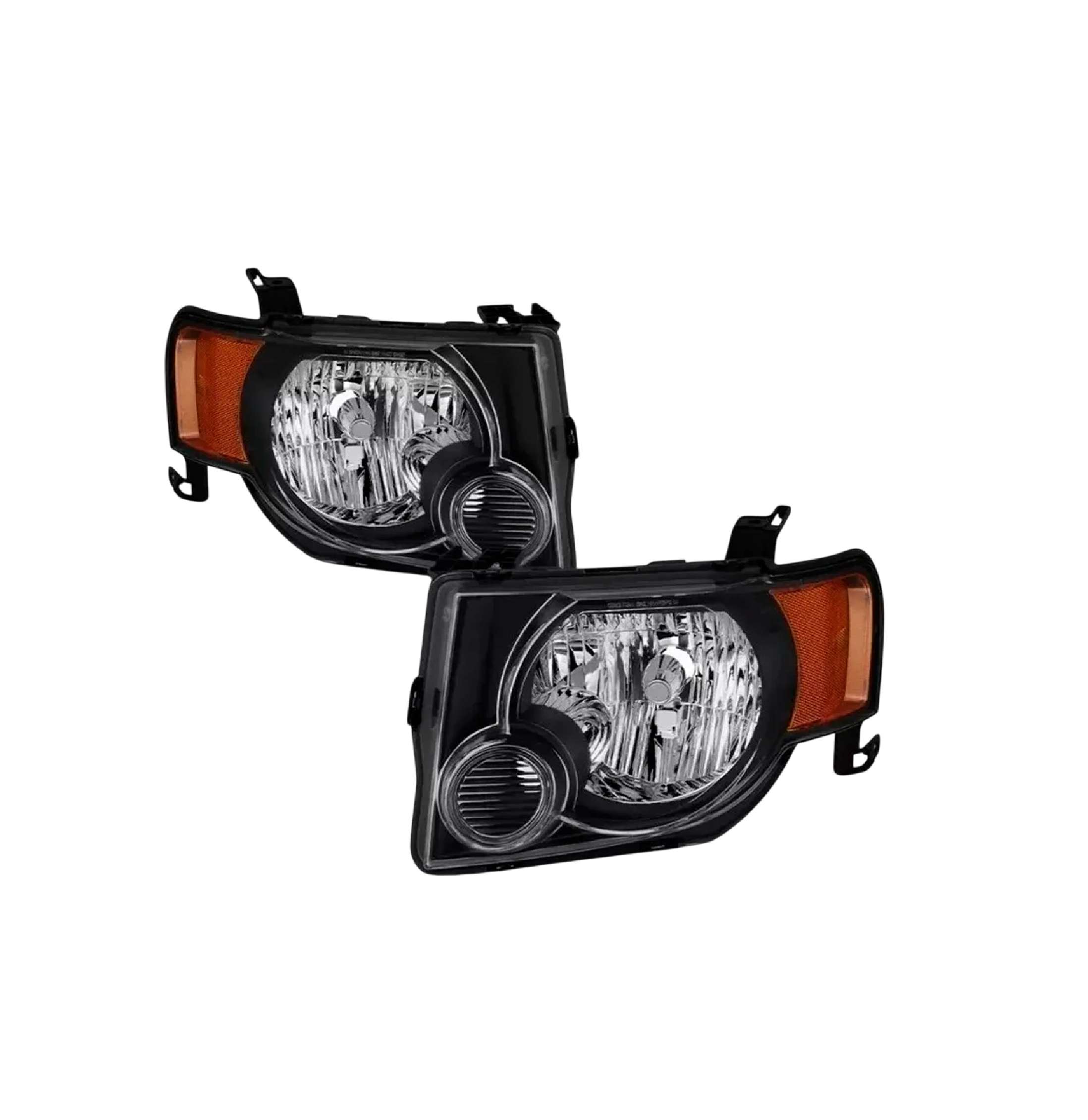 Par faros Ford Escape 2008–2012 Negros