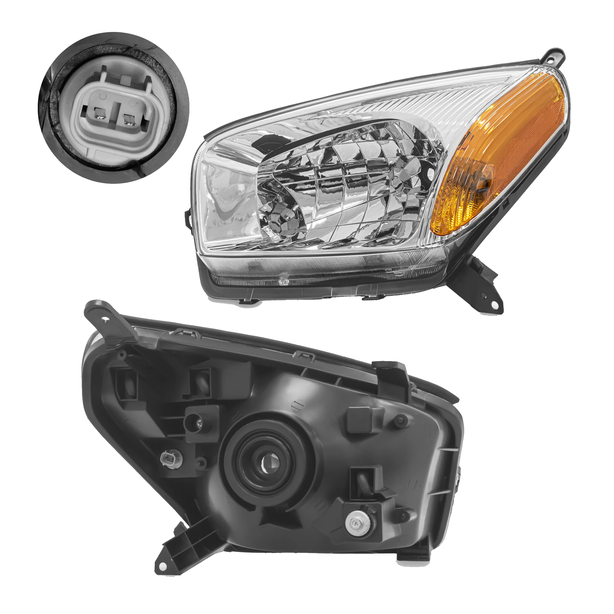 Faro Izquierdo Toyota Rav4 2001–2003