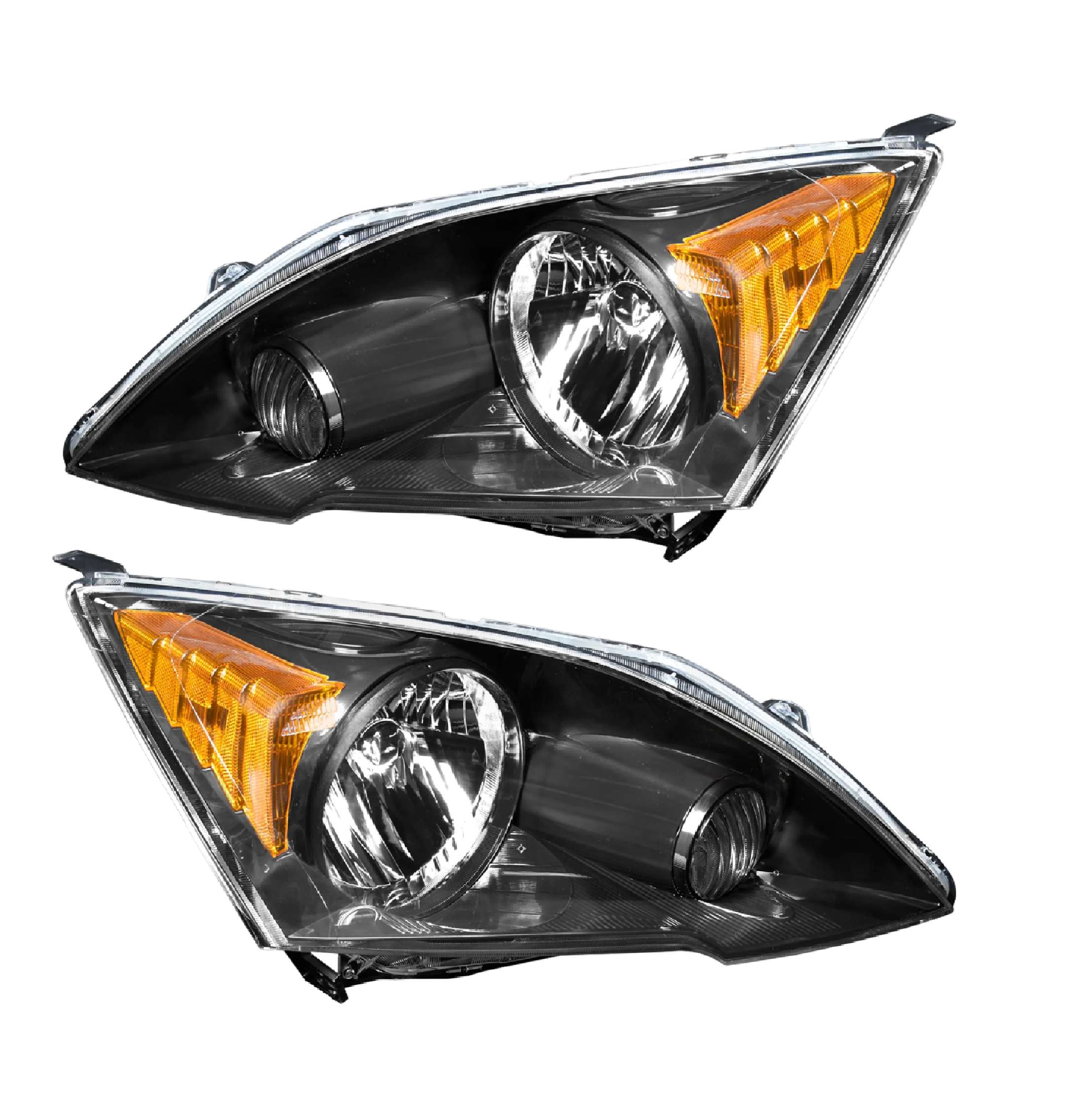 Par faros Honda Crv 2007–2011 Negros