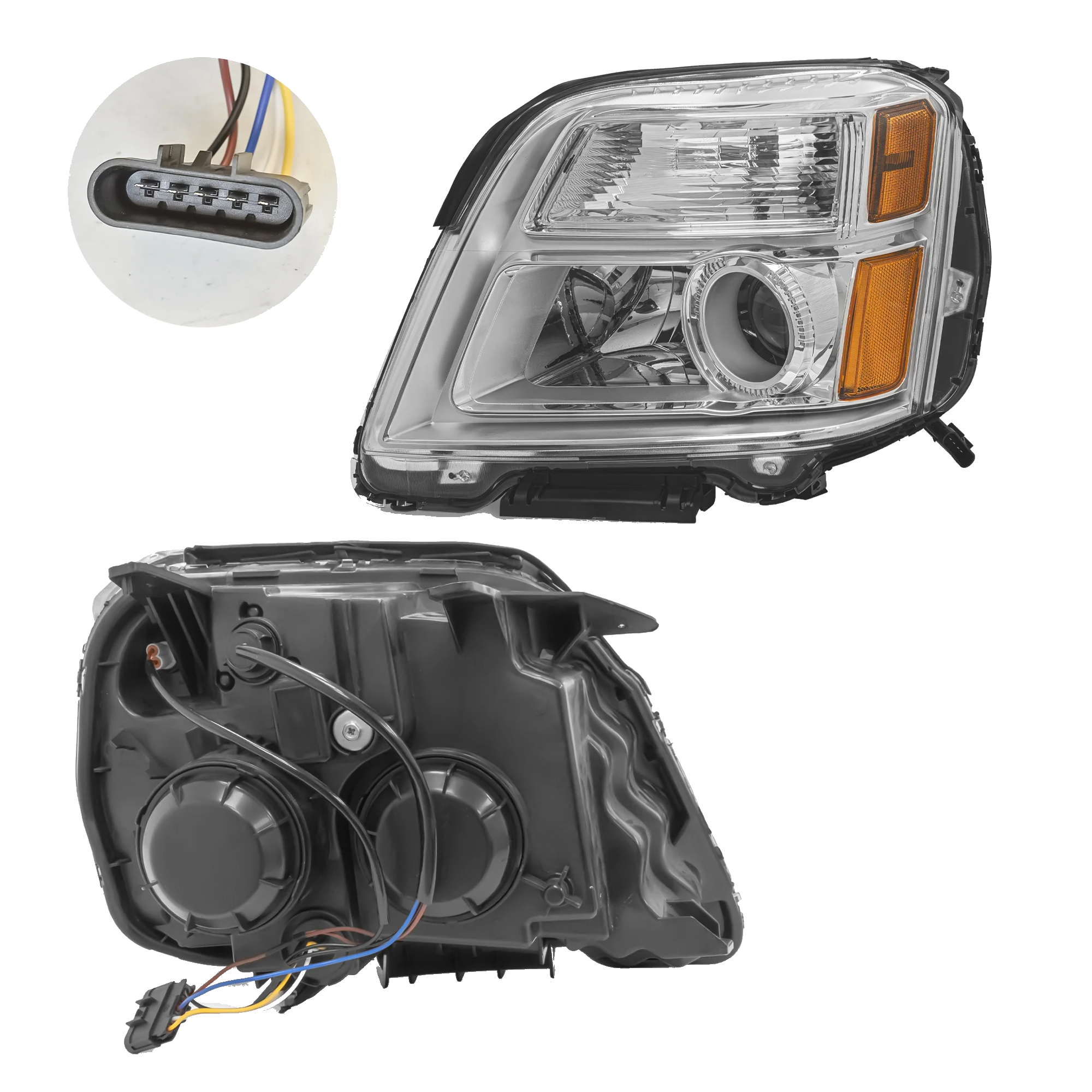 Faro Izquierdo Chevrolet Terrain 2010–2015 Sin foco