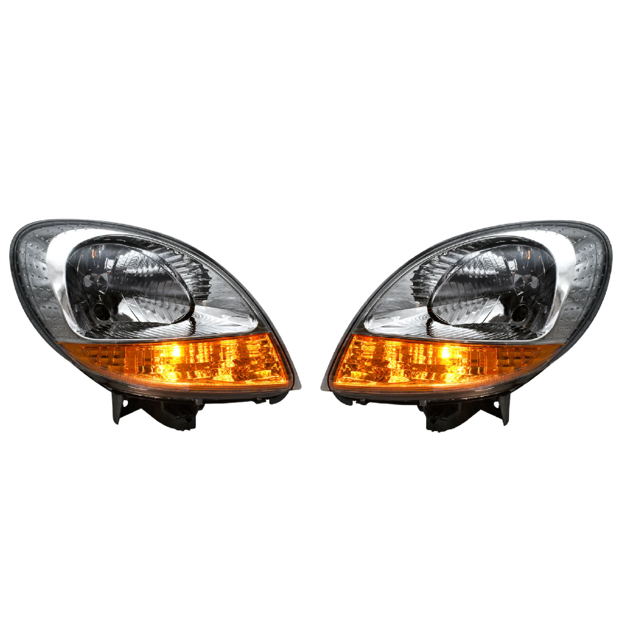 Par Faros Renault Kangoo express 2008–2017 cuarto ambar