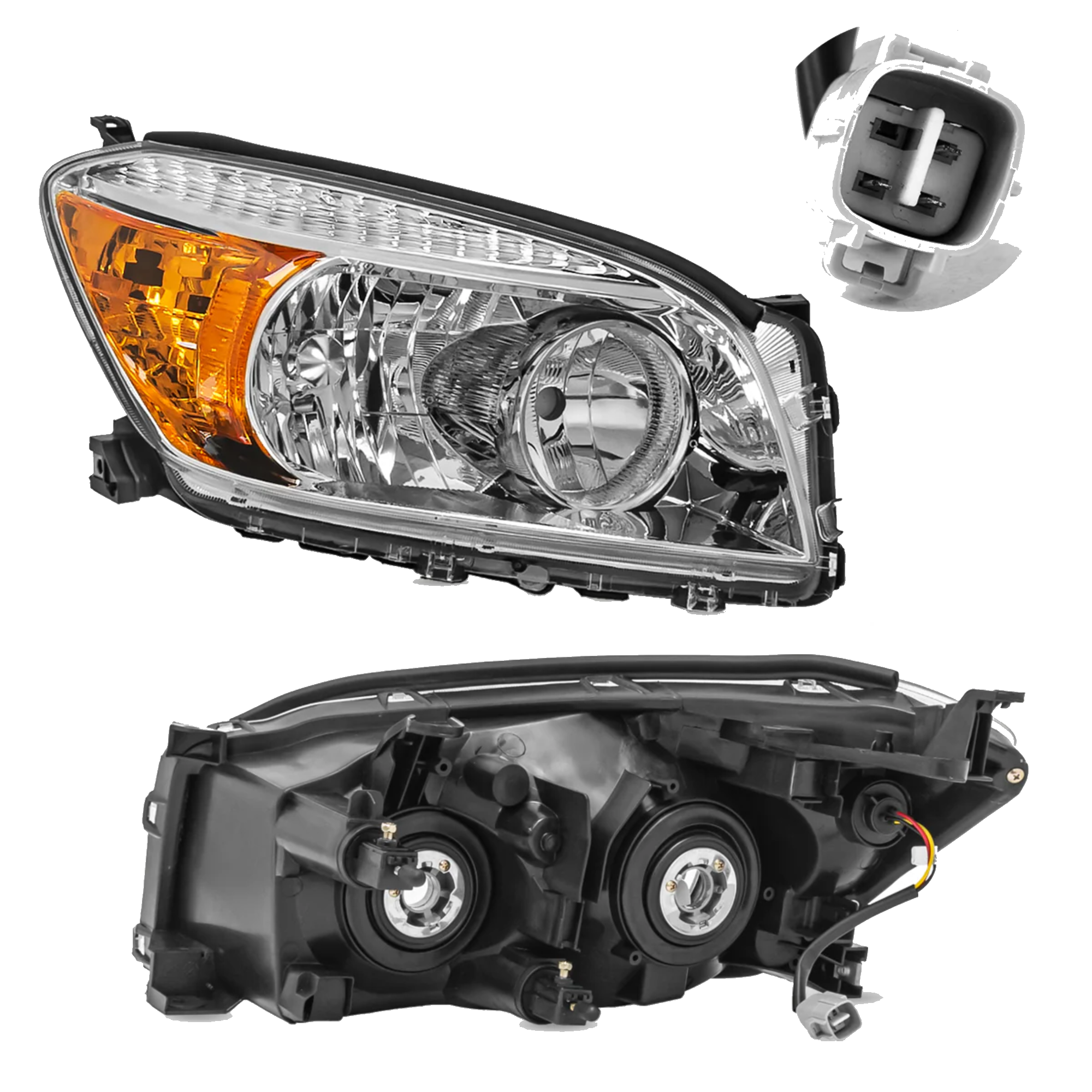 Faro Derecho Toyota Rav4 2006–2008