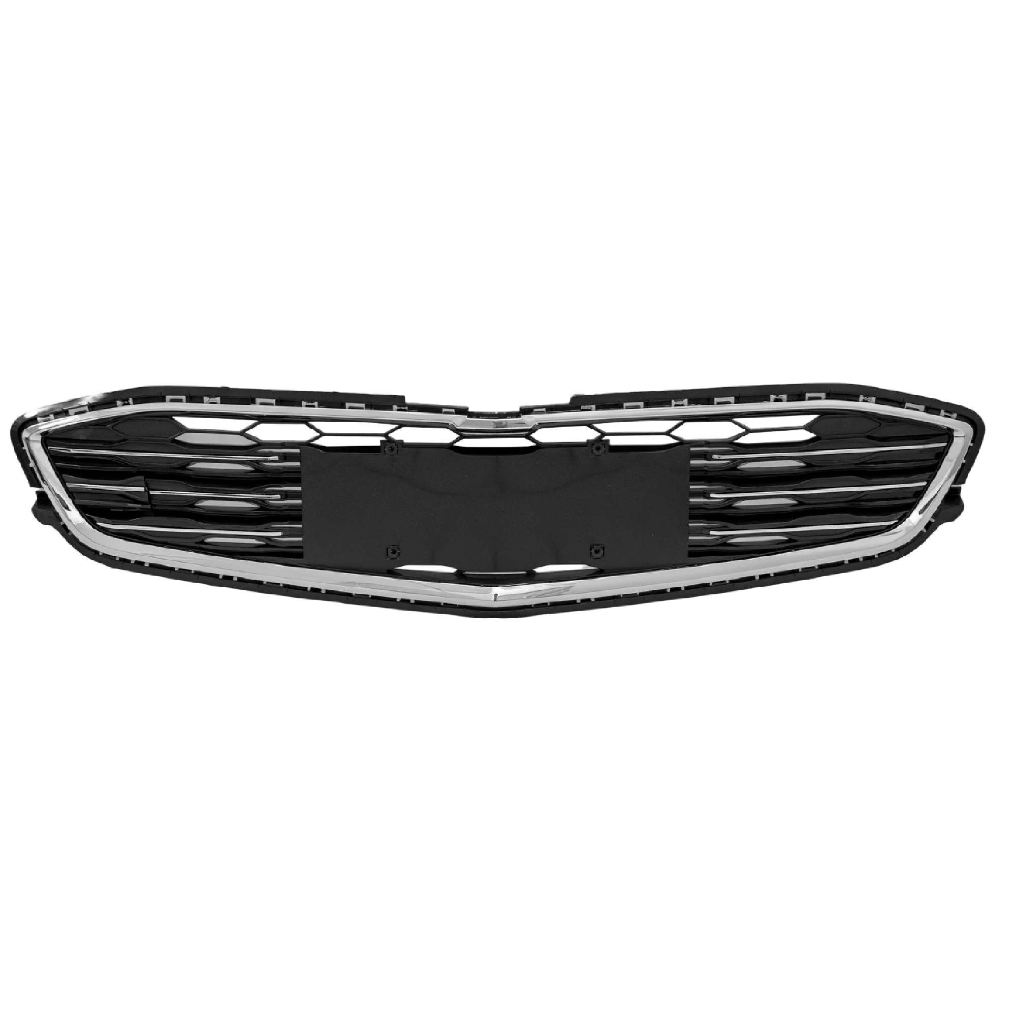 Parrilla Chevrolet Malibu 2016-2018 Con Moldura Cromada Central