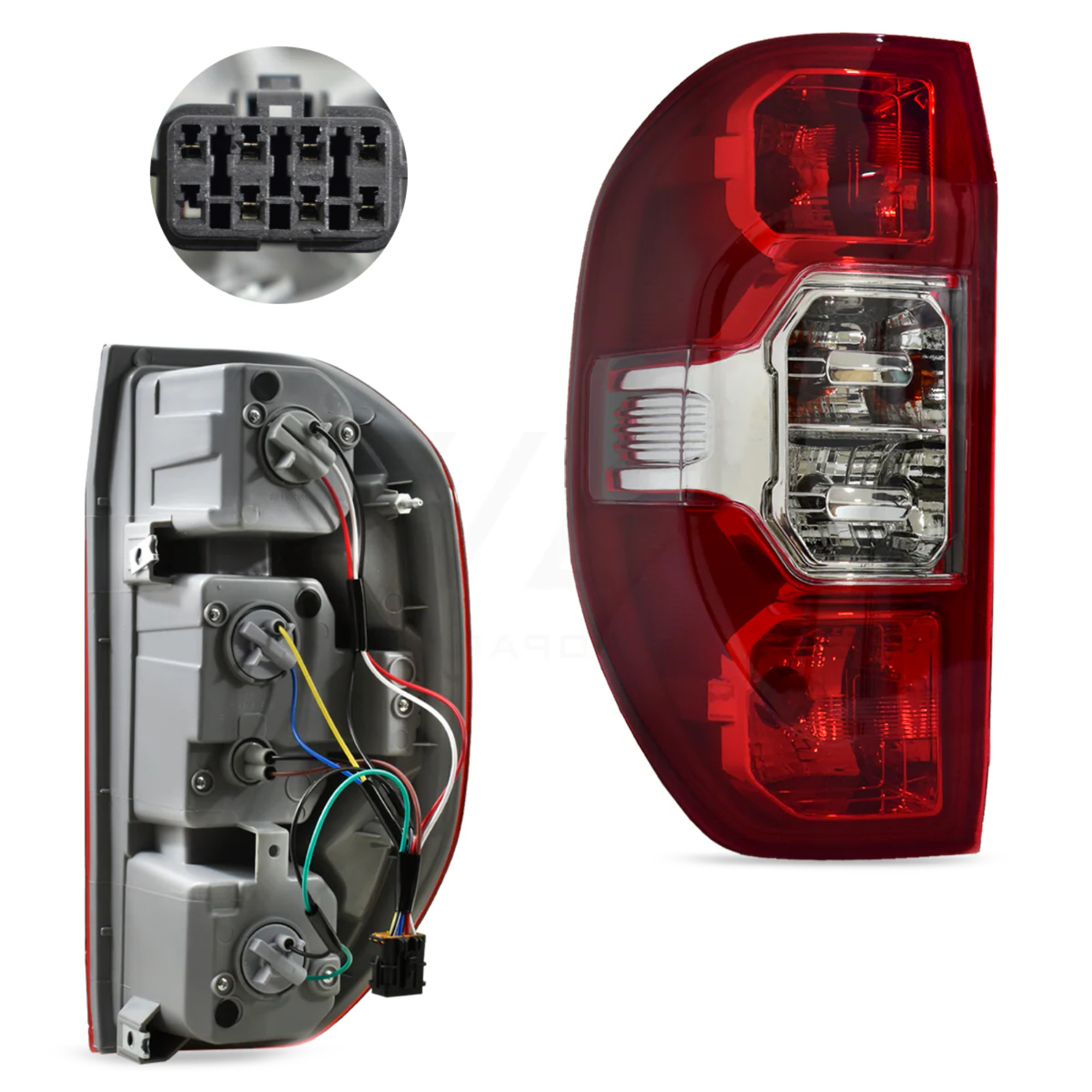 Calavera Chevrolet S10 Max 2022-2026 Con Focos Con Arnés Izquierdo
