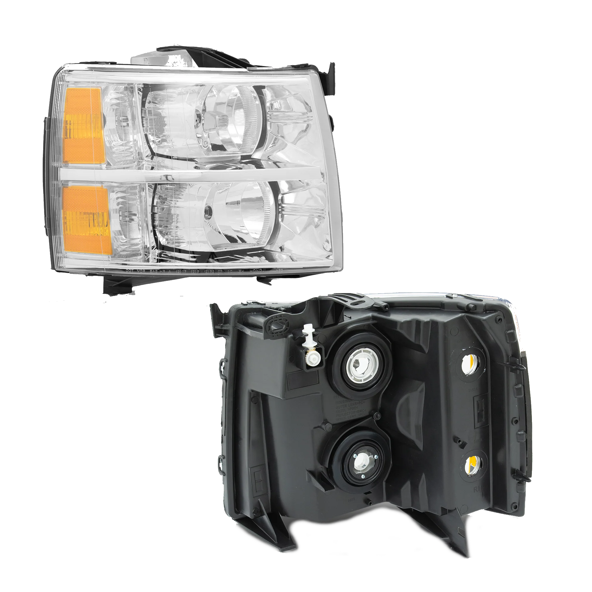 Faro Derecho Chevrolet Cheyenne Silverado 2007–2013