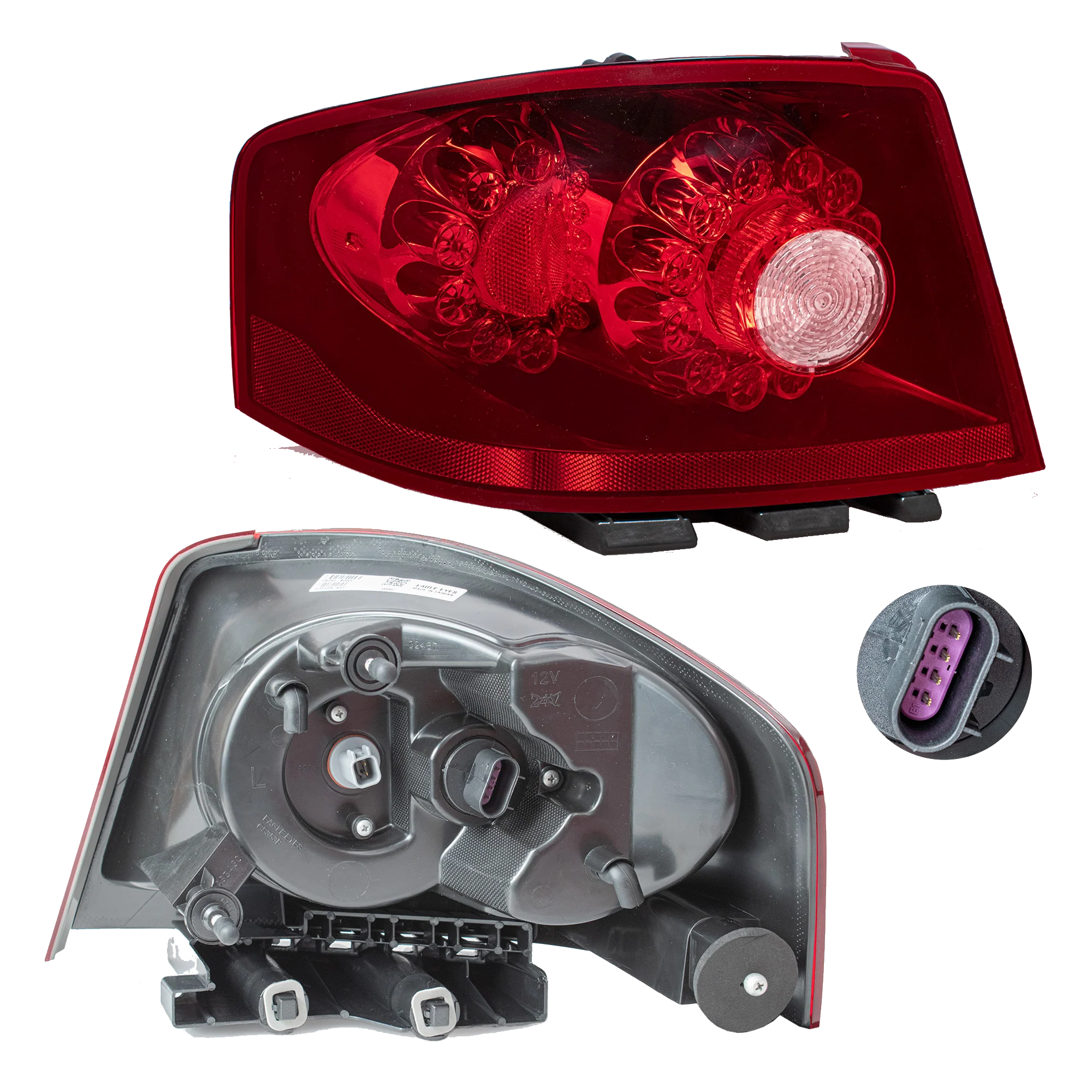 Calavera Dodge Avenger 2012-2014 Con focos Izquierdo