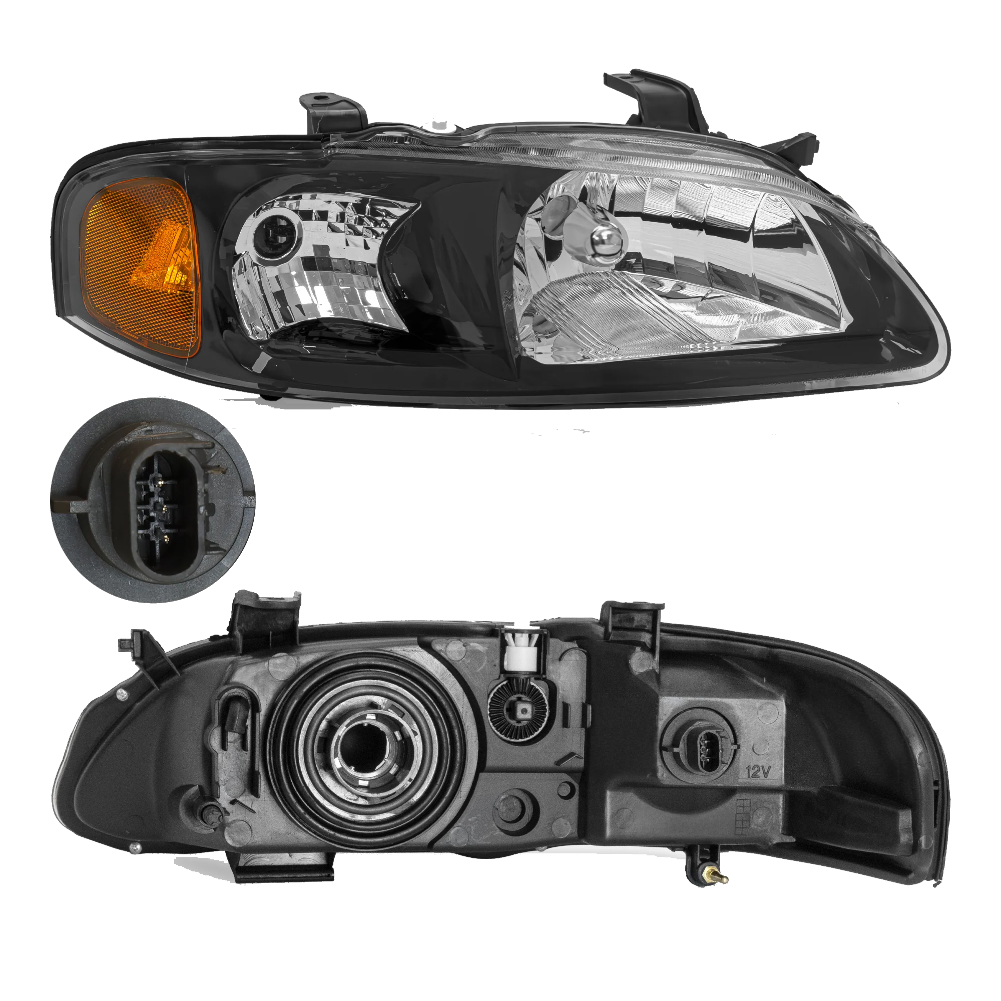Faro Derecho Nissan Frontier 2001–2004