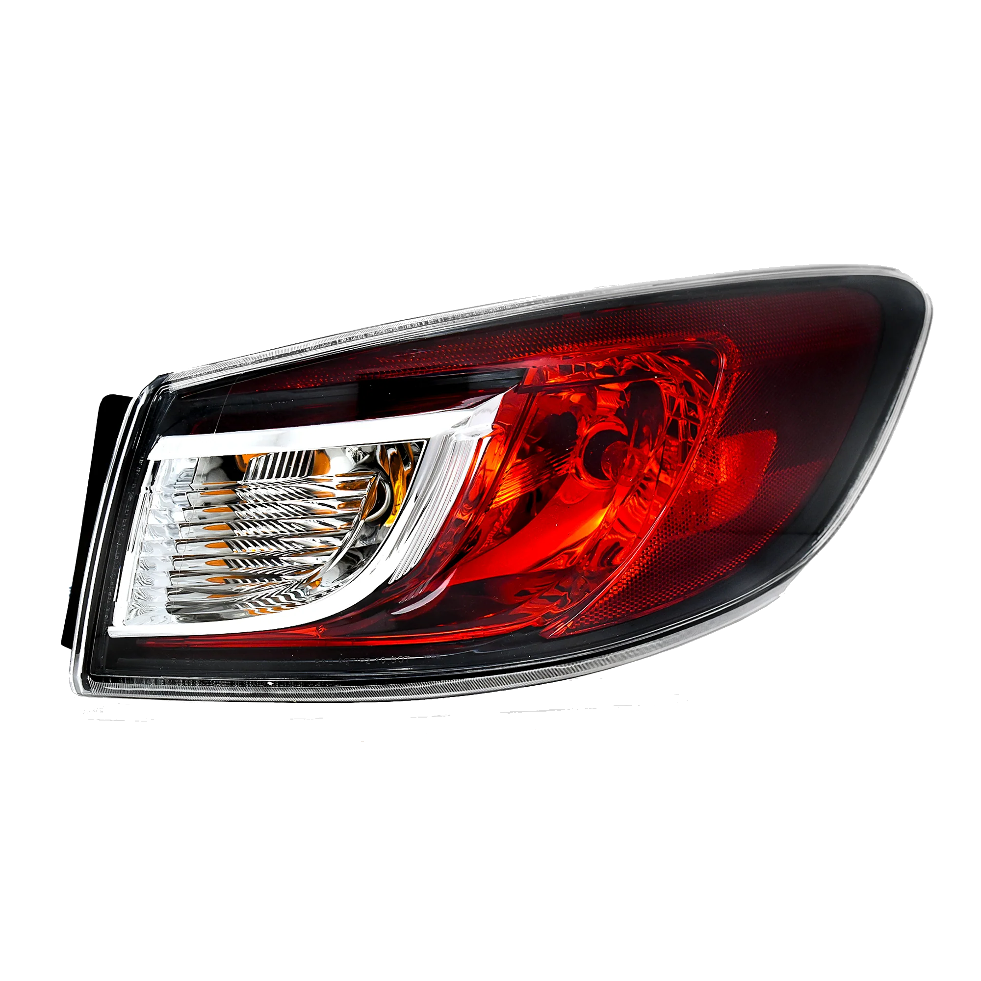 Calavera Exterior Mazda 3 2010-2013 Con focos Derecho