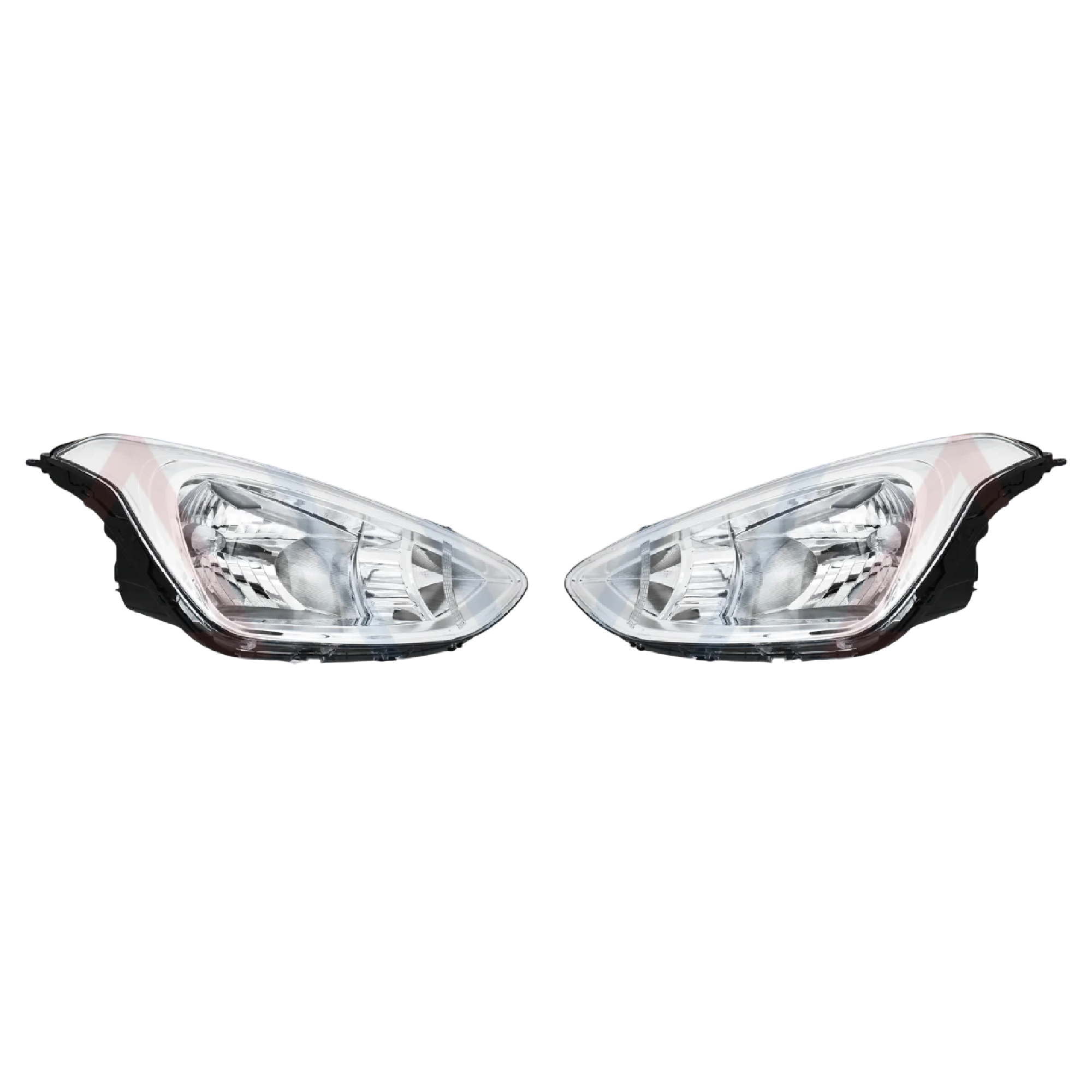 Par Faros Hyundai Grand i10 2015–2020 Fondo Cromado manual