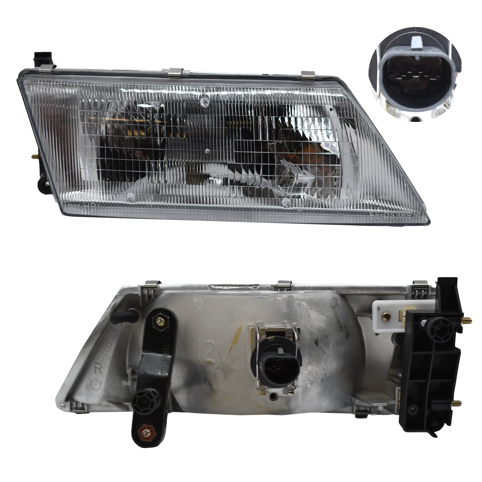Faro Derecho Nissan Sentra 1995–1999 Con foco