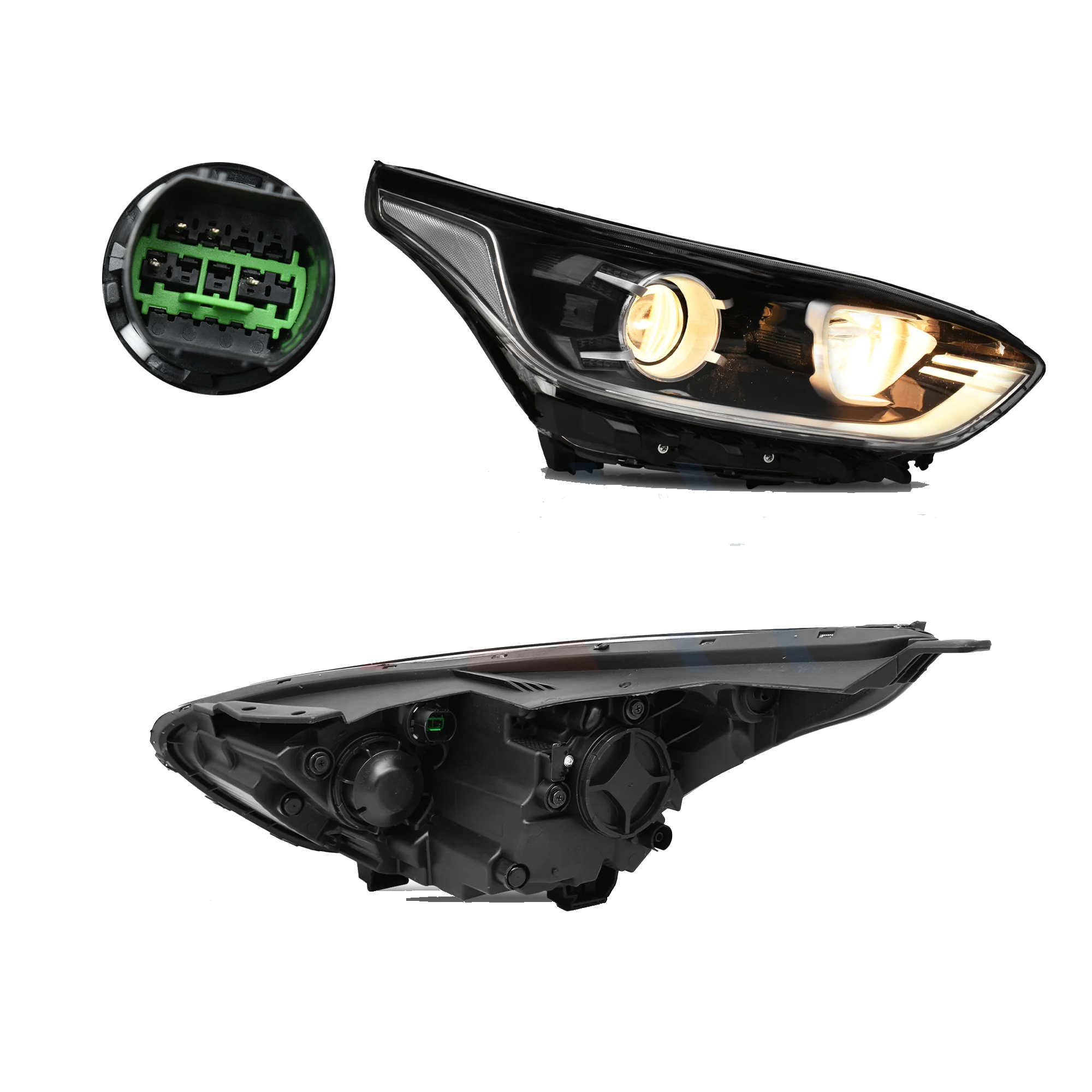 Faro Derecho Halogeno Kia Forte 2019–2021
