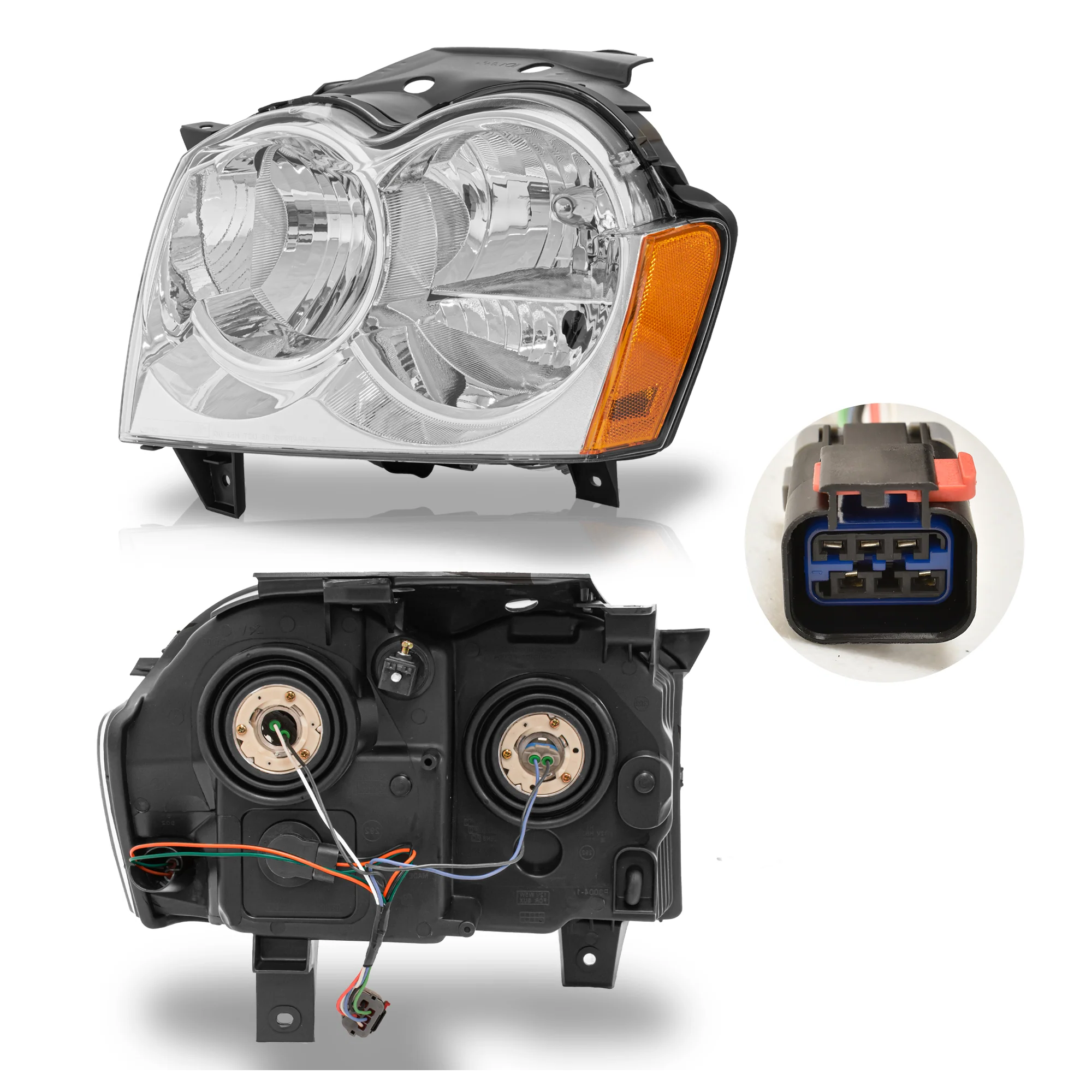 Faro Izquierdo Jeep Grand Cherokee 2005–2007