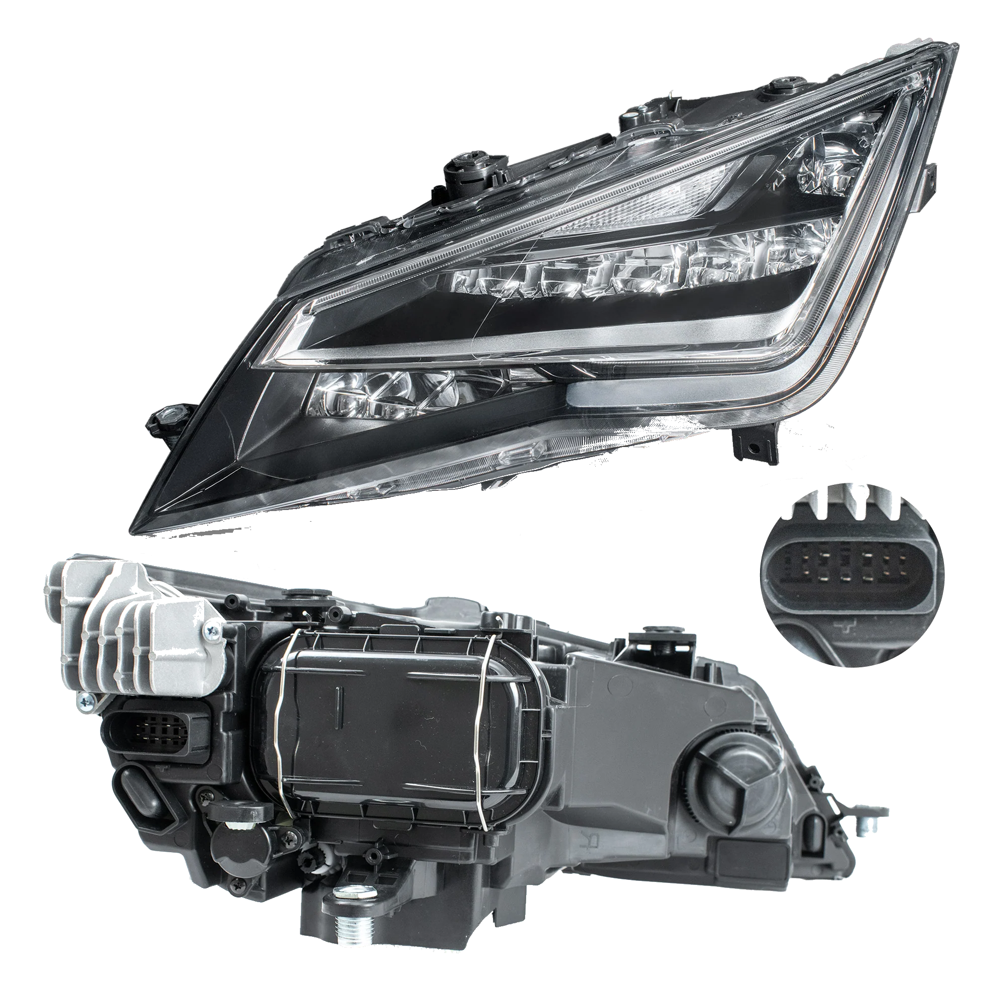 Faro Izquierdo Seat Leon FR, ST 2014–2016 Led Con balastras