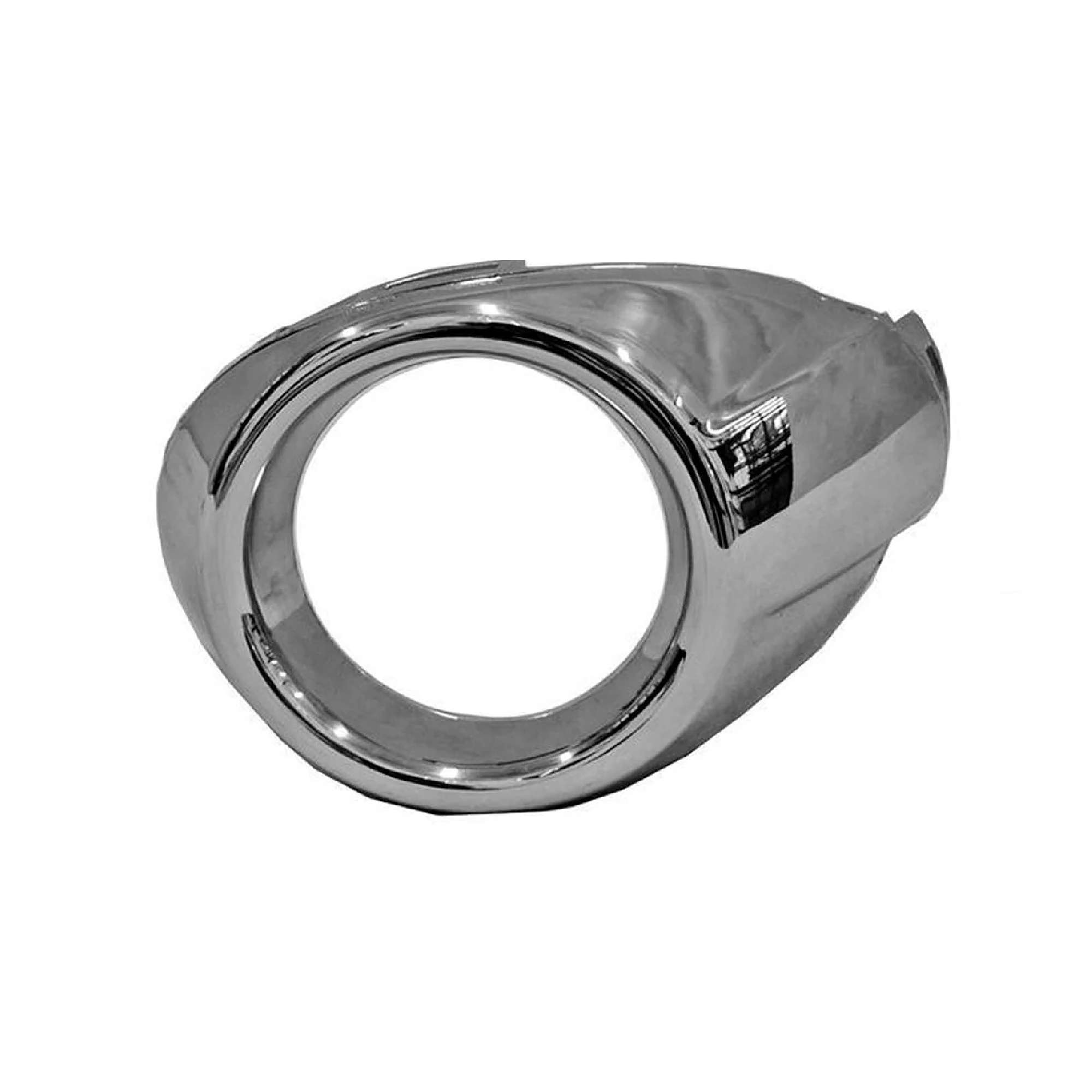 Rejilla Ford Focus 2012-2014 Para Faro Niebla Con Moldura Cromada Izquierda