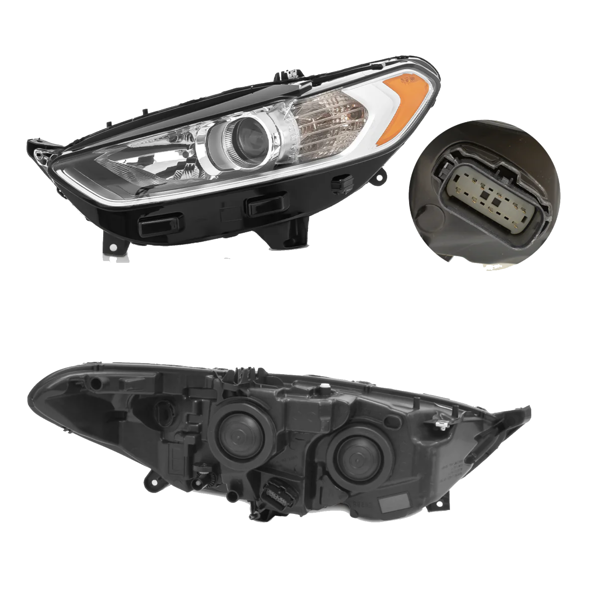Faro Izquierdo Ford Fusion 2013–2016 Con foco