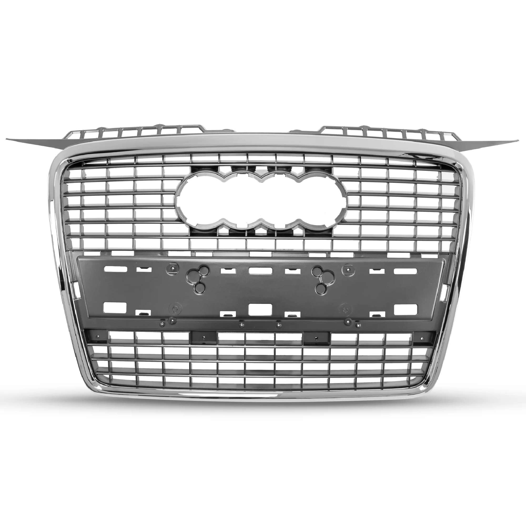 Parrilla Audi A3 2004-2008 Con Moldura Cromada