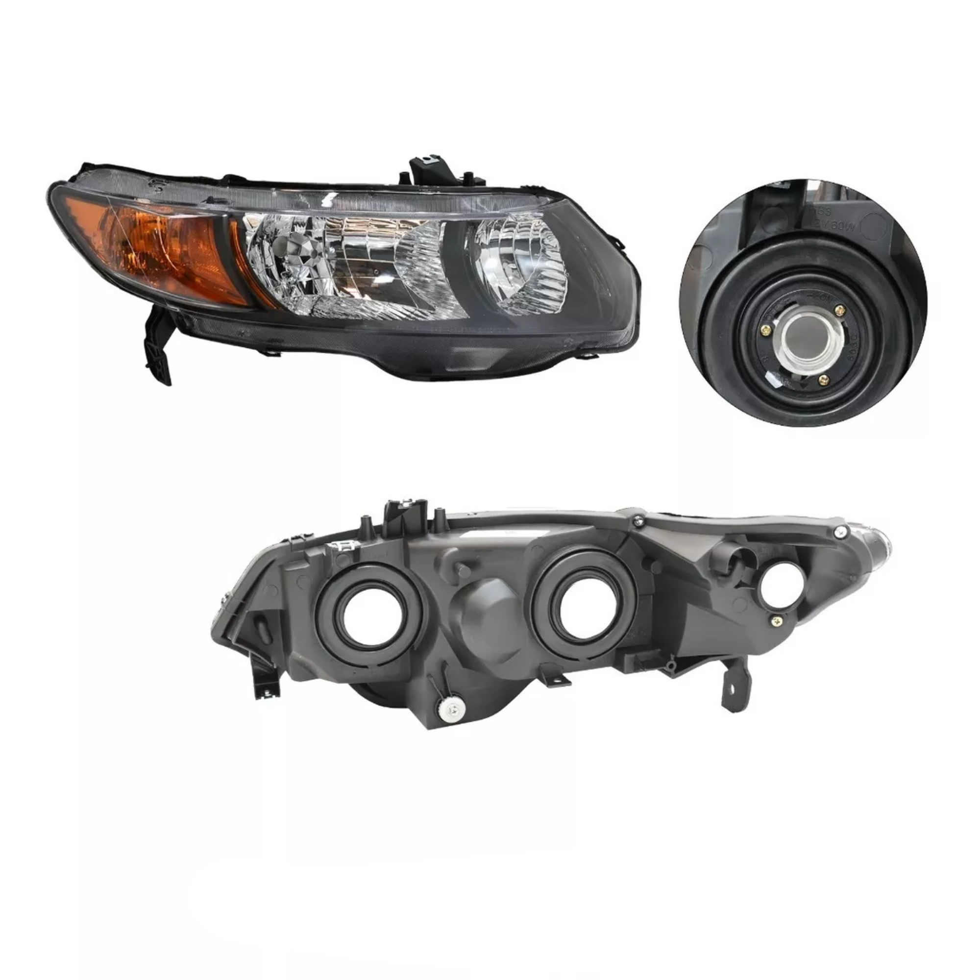 Faro Derecho Honda Civic 2006–2011 2Puertas