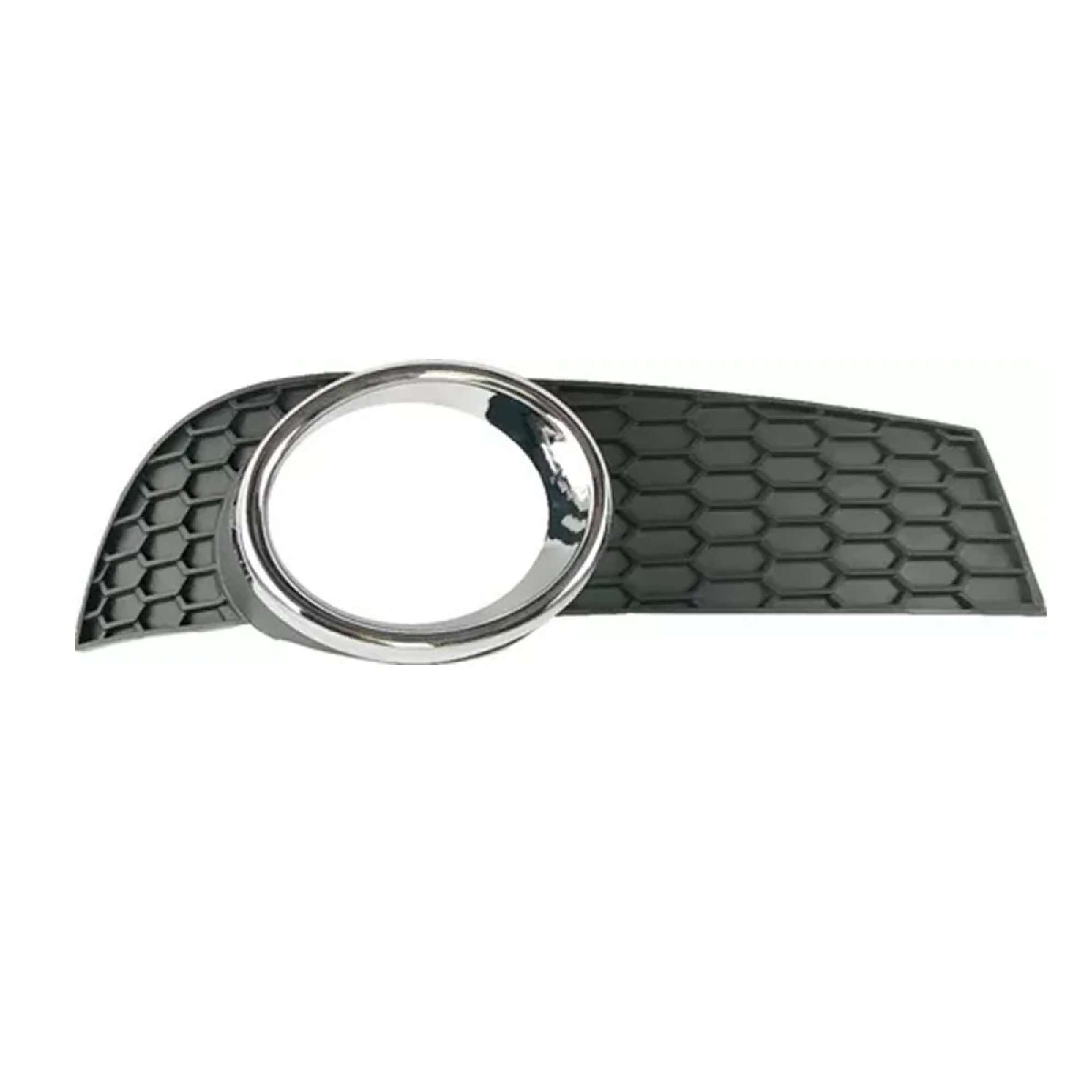Rejilla Chevrolet Aveo 2012-2017 Para Faro Niebla Con Moldura Cromada Derecha