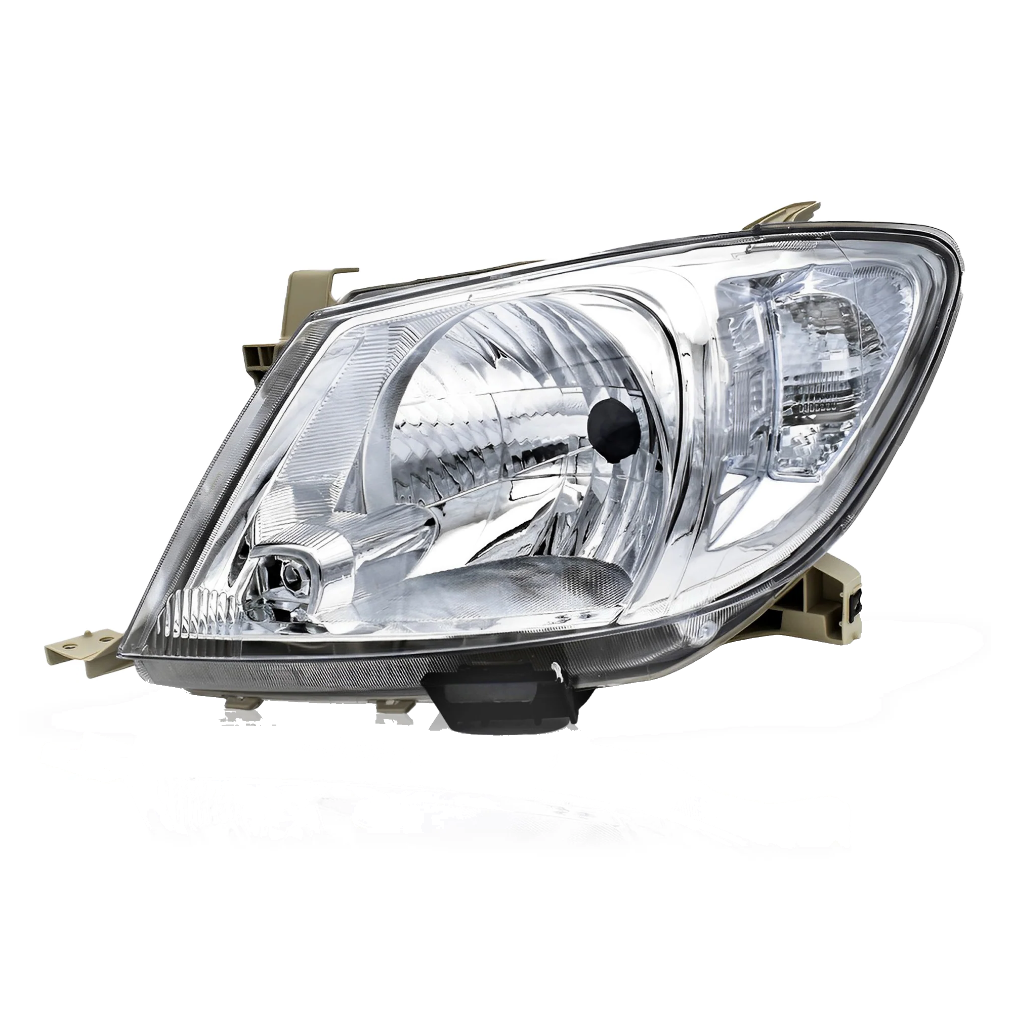 Faro Izquierdo Toyota Hilux 2009–2011 cuarto blanco