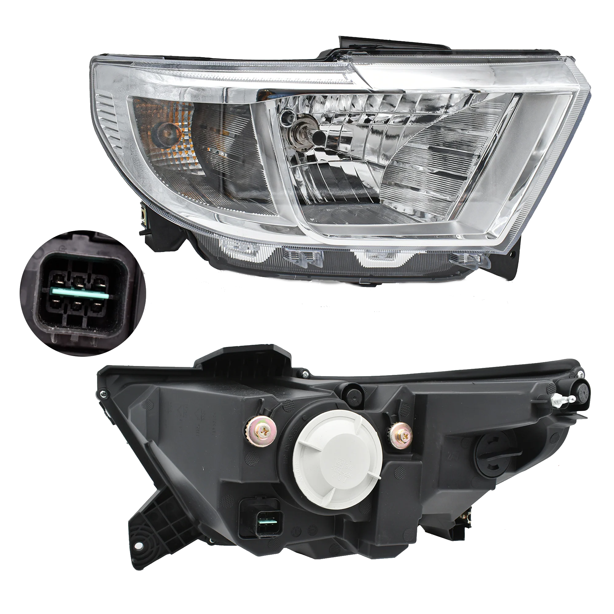 Faro Derecho Chevrolet Tornado Van 2022–2026 Con foco