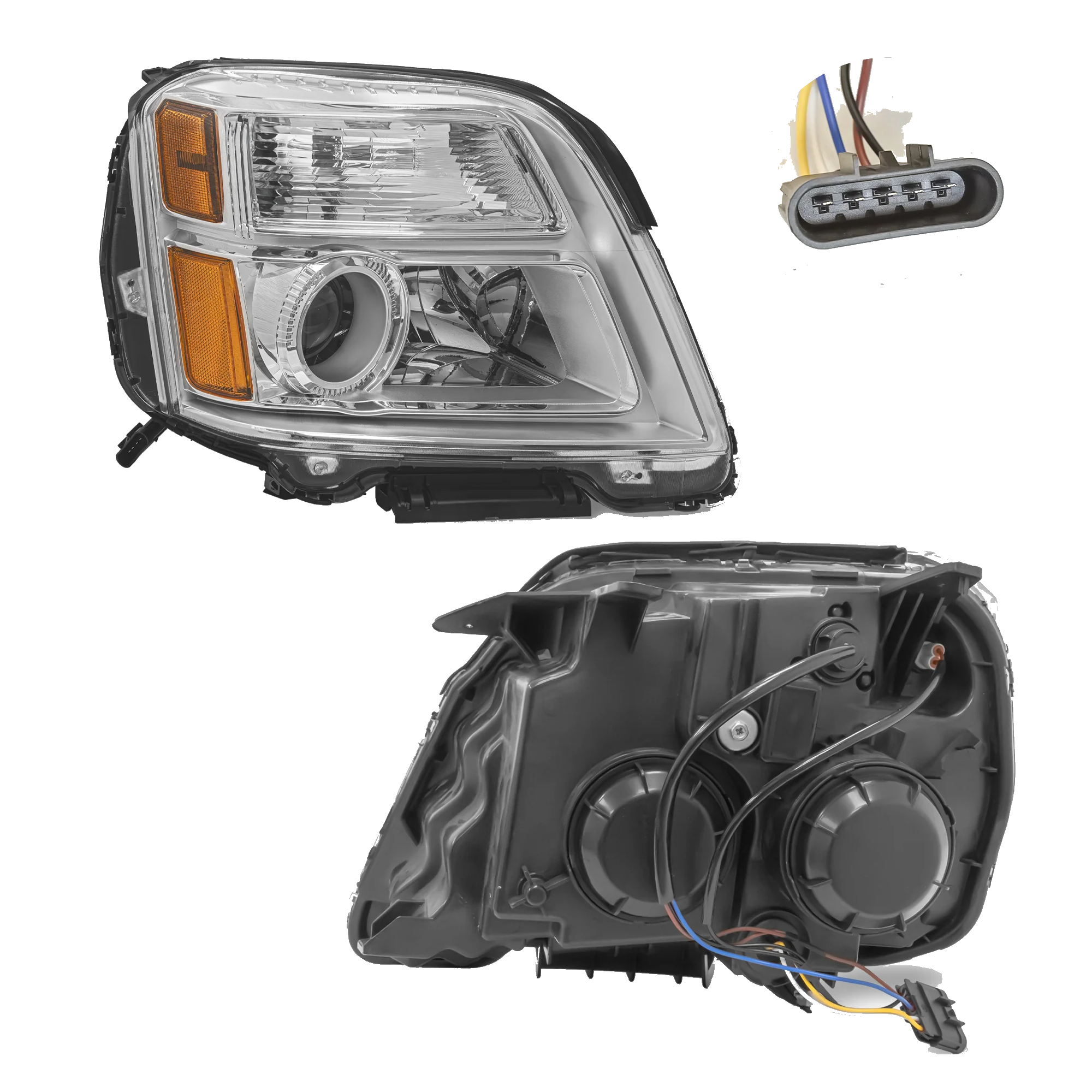 Faro Derecho Chevrolet Terrain 2010–2015 Sin foco