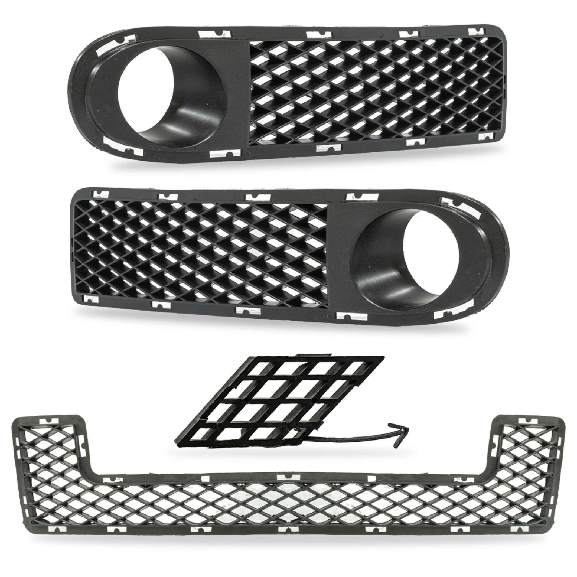 Rejillas 3 piezas Volkswagen Pointer 2000-2005
