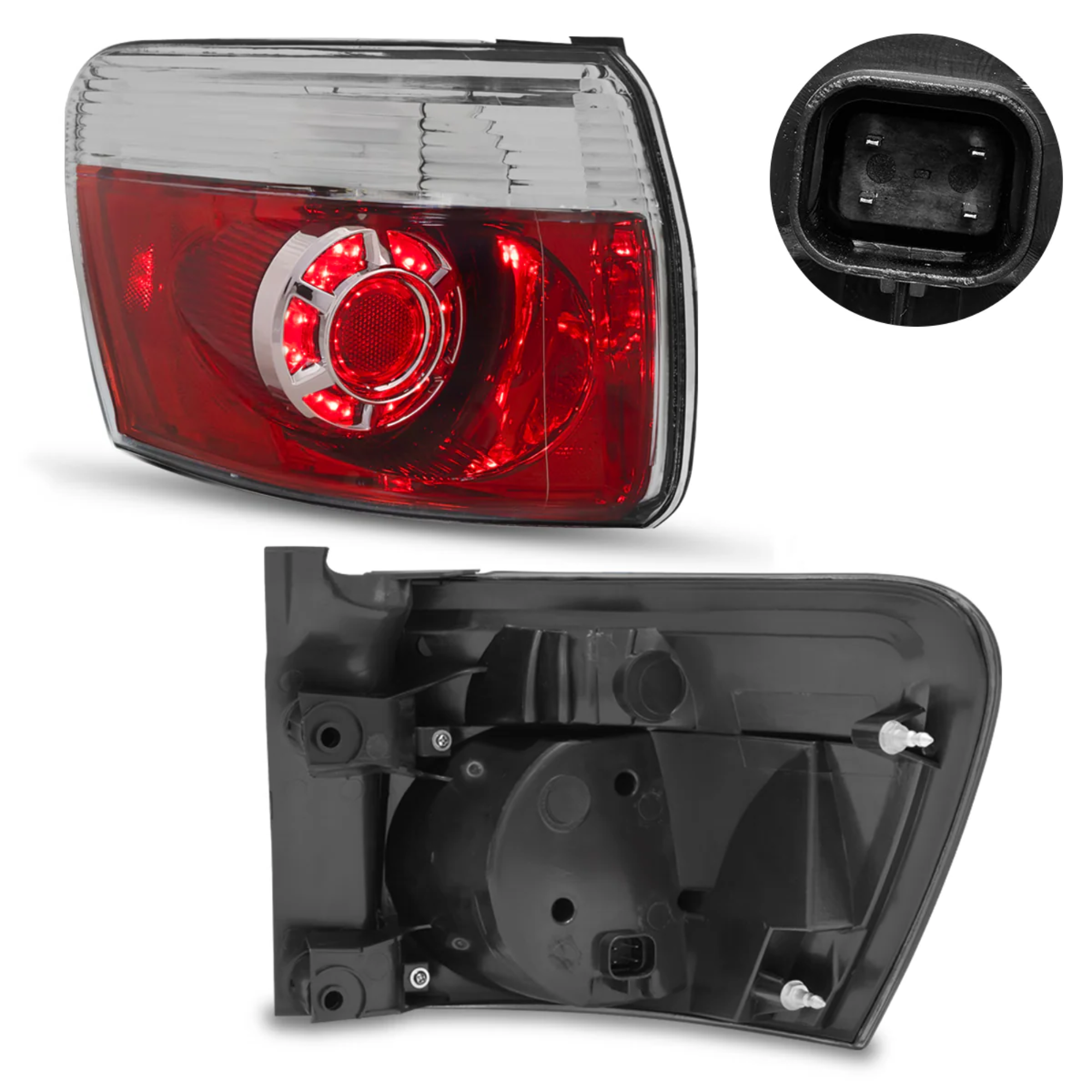 Calavera Gmc Acadia 2007-2012 LED Izquierdo