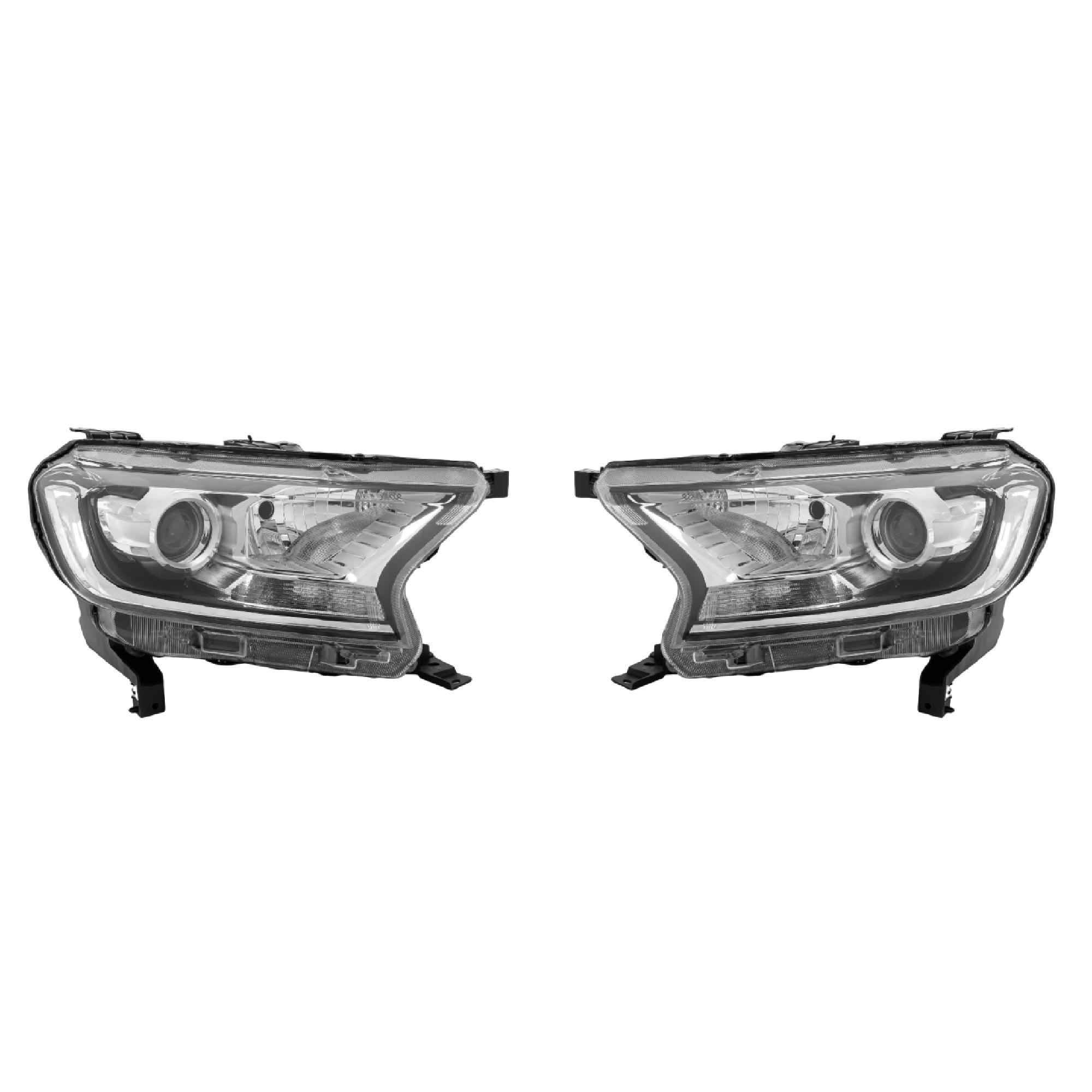 Par Faros Ford Ranger 2017–2022 Electrico lupa