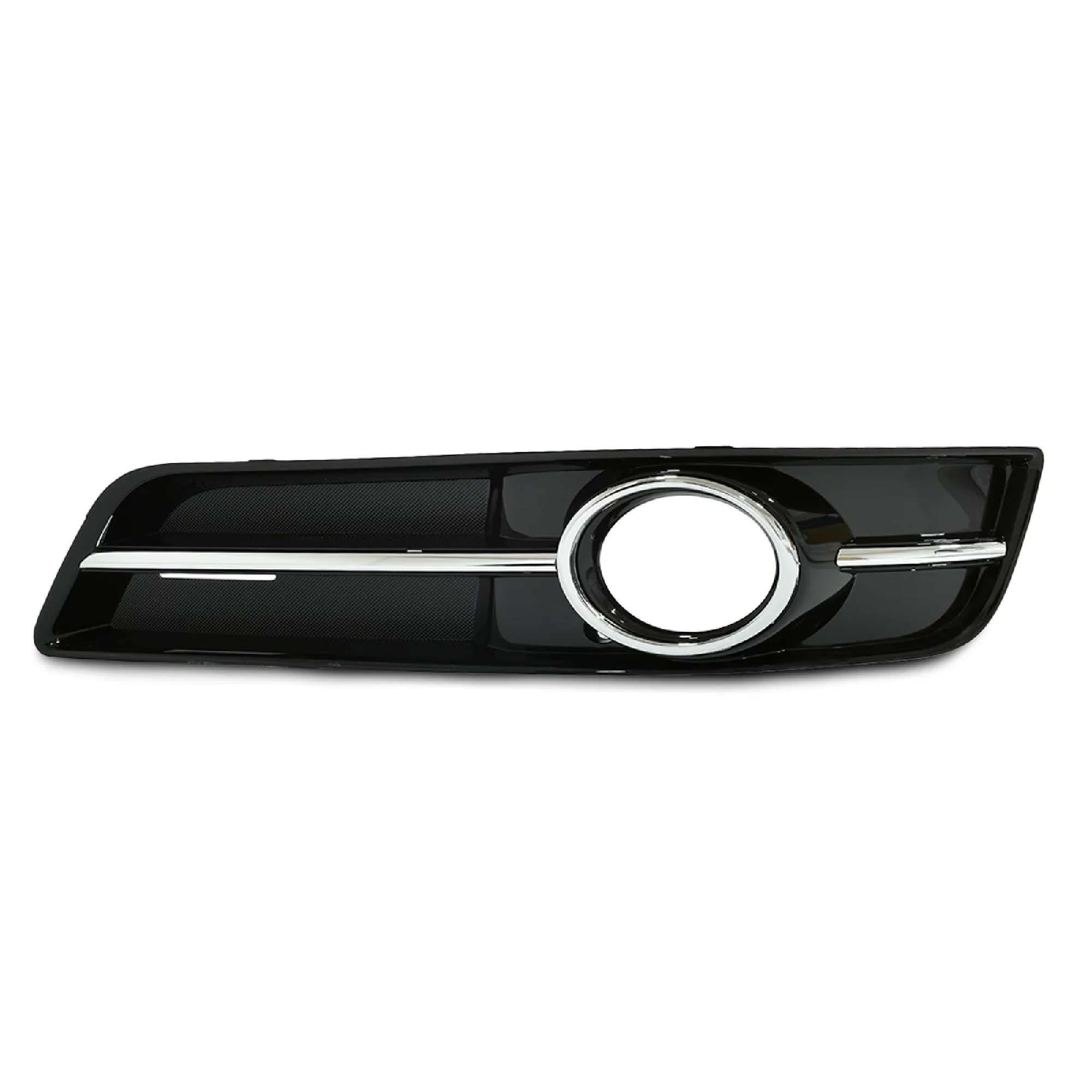 Rejilla Audi A3 Filo Cromo 2009-2012 Con Hoyo Cromada Izquierda