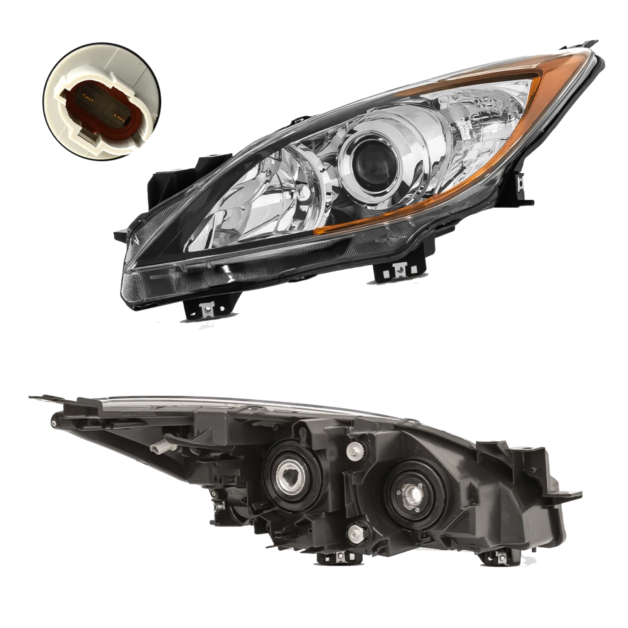 Faro Izquierdo Mazda MZ 3 2010–2013