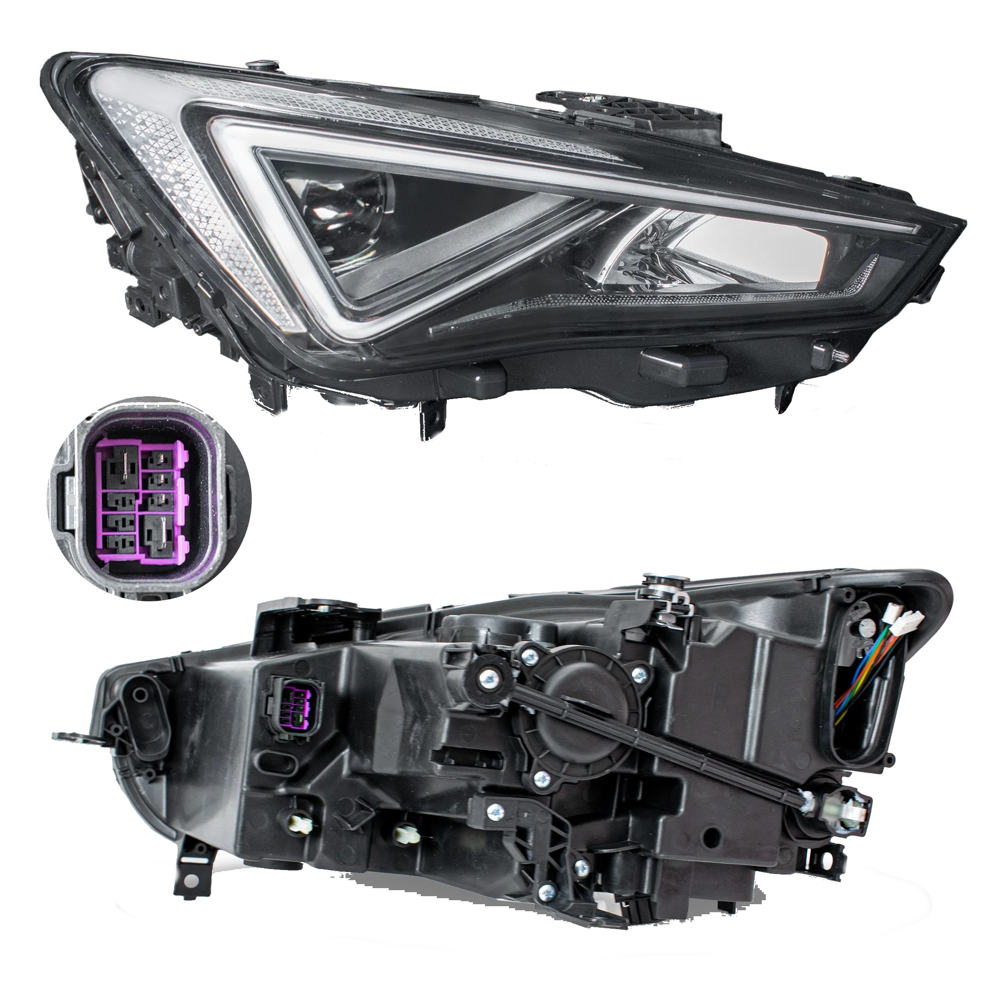 Faro Derecho Seat Leon Formentor 2021–2026 sin modulos
