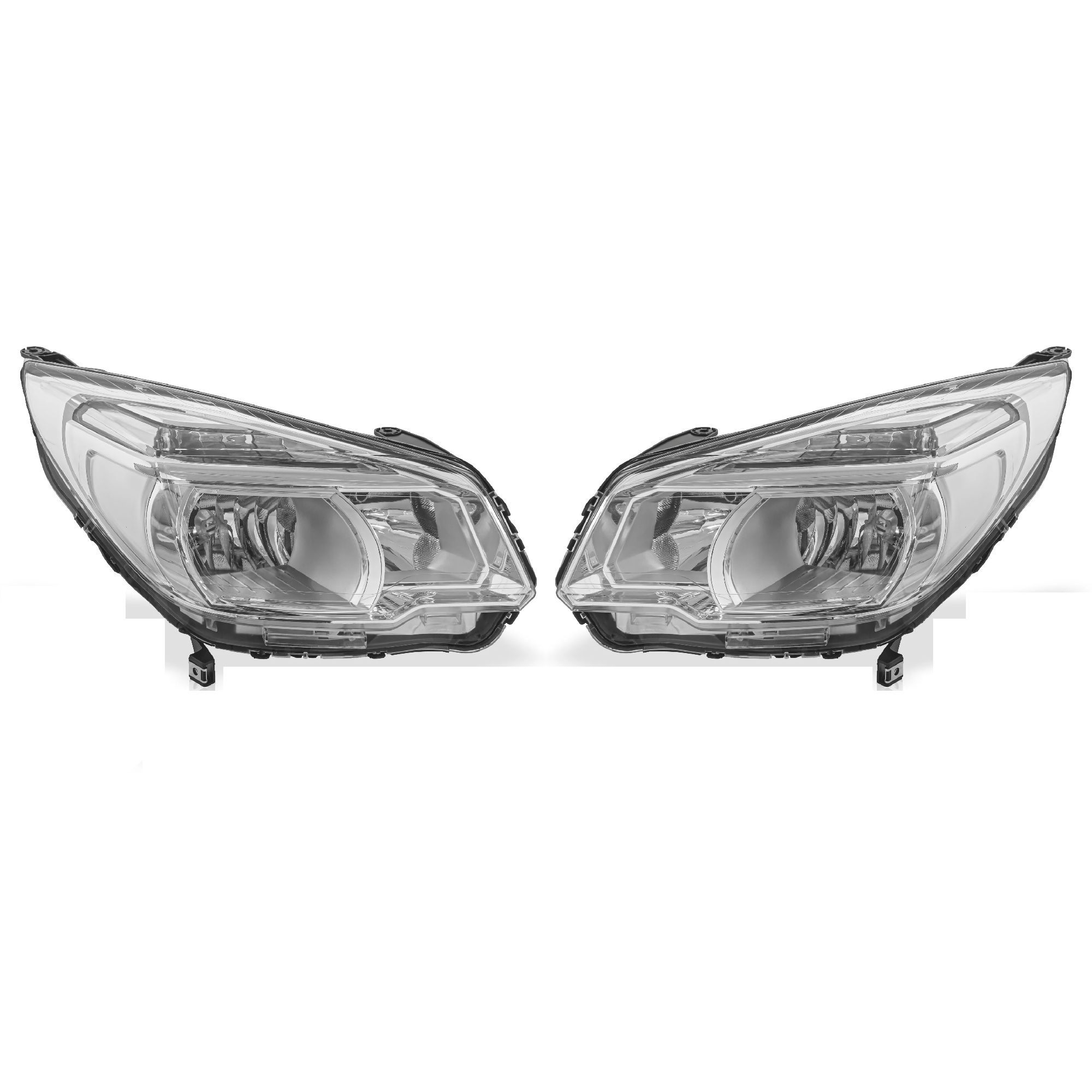 Par Faros Chevrolet Colorado S-10 2013–2015 Sin lupa