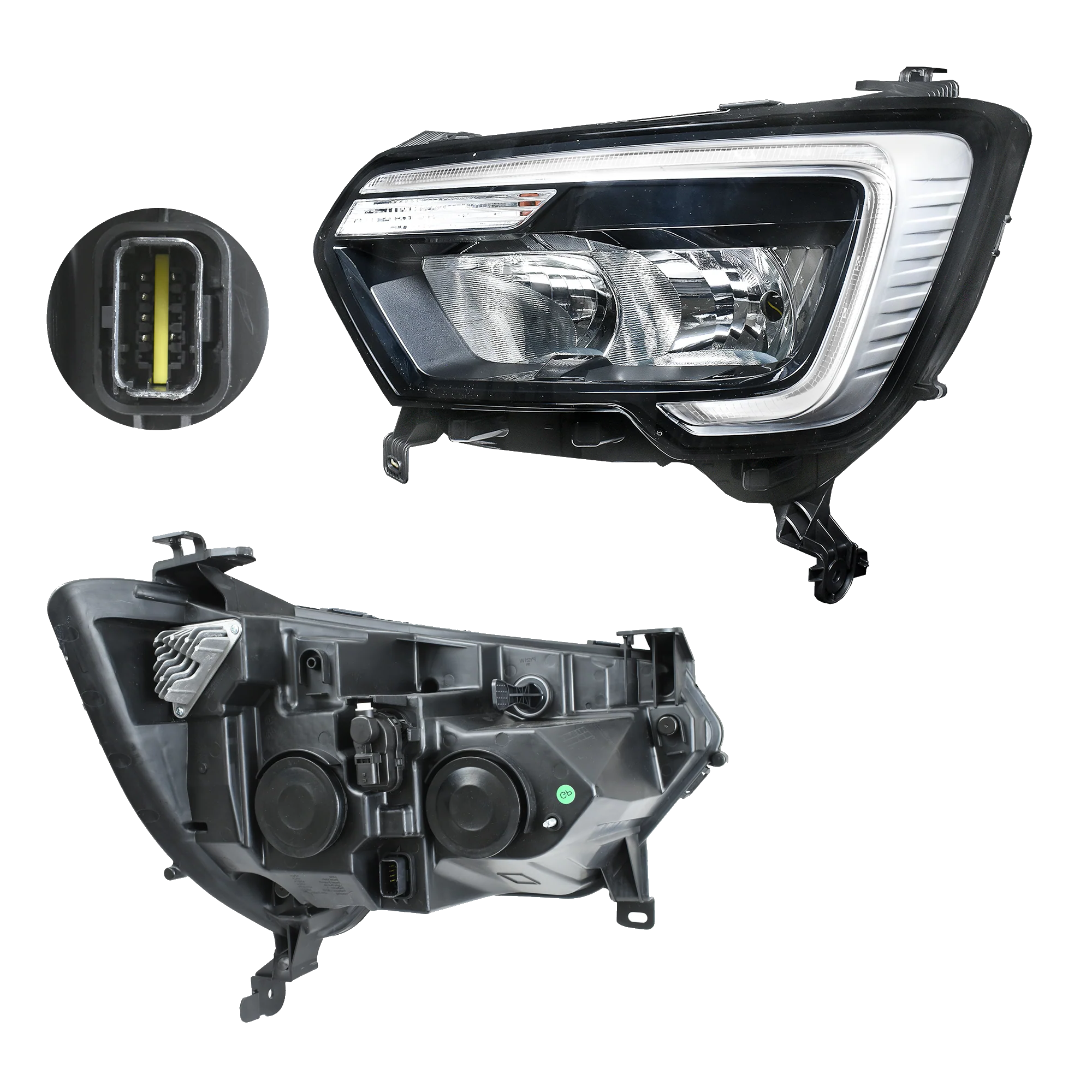 Faro Izquierdo Renault Master 2025–2026 Con luz de dia