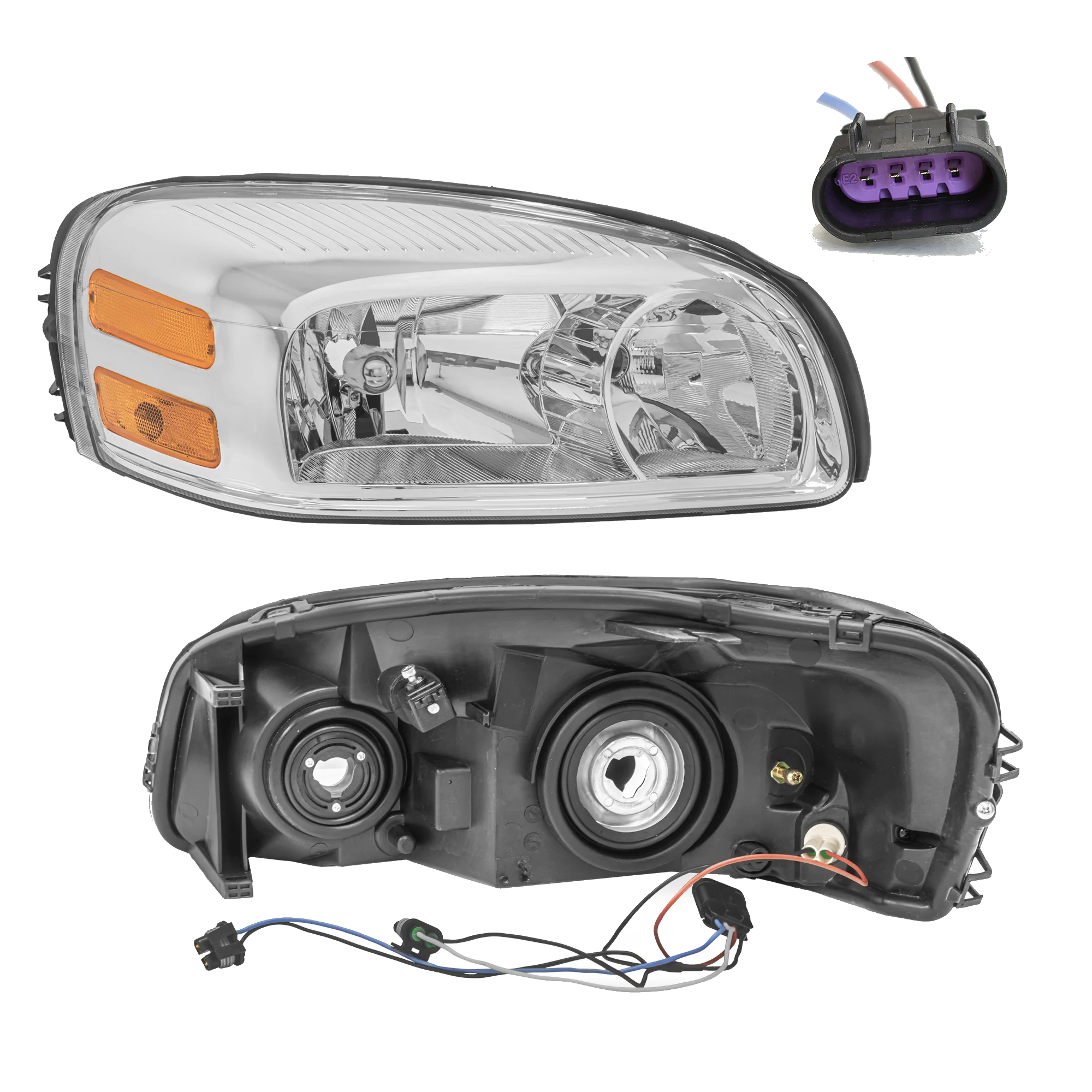 Faro Derecho Chevrolet Uplander 2005–2009